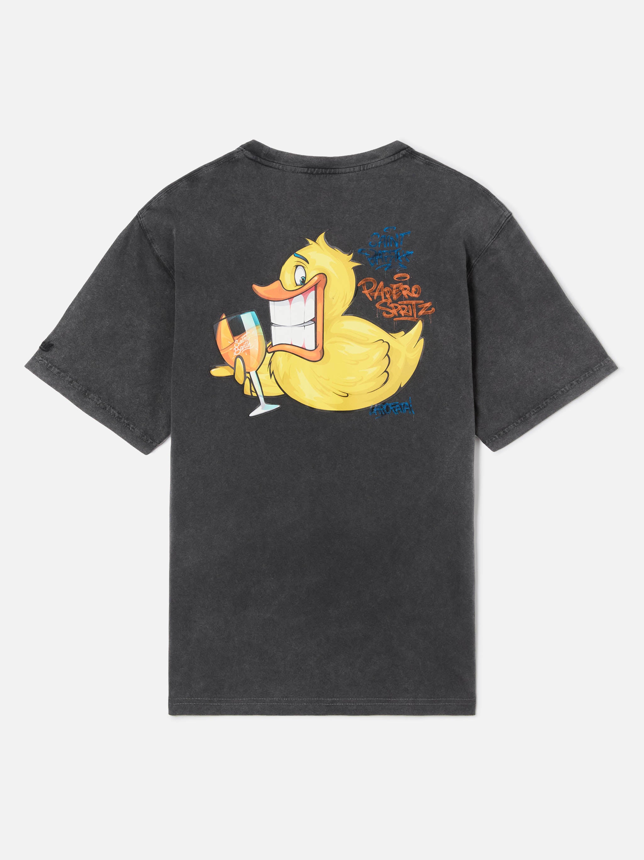 mc2-saint-barth-t-shirt-uomo-jack-cotone-bianco-stampa-ducky-cryptopuppets image 1