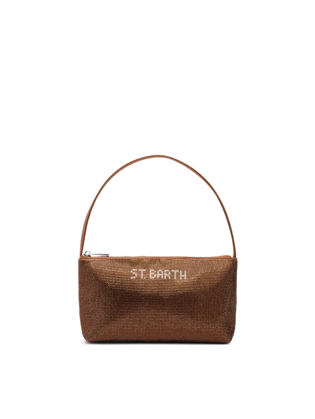 mc2-saint-barth-madame-mini-bag-strassy-con-strass-marroni image 1