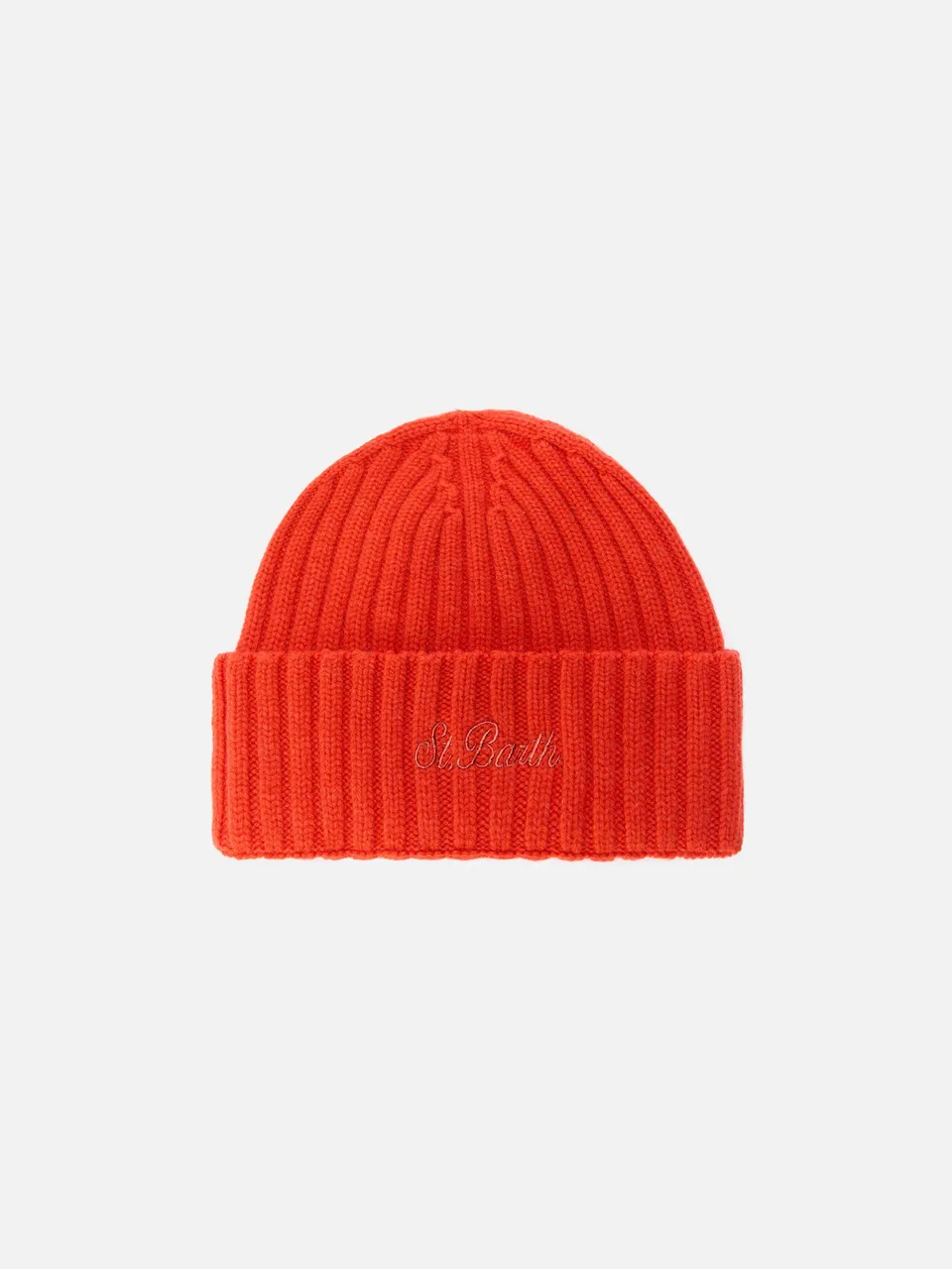 mc2-saint-barth-berretto-wengen-100-lana-arancio-unisex image 1