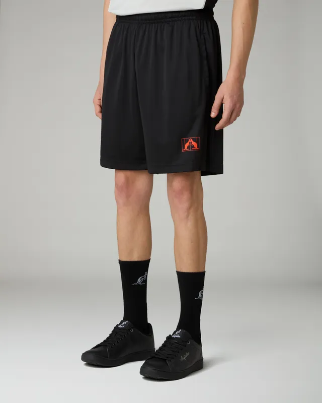 australian-roller-short-nero-short-padel-ace-tecnico-49-cm-made-in-italy image 1