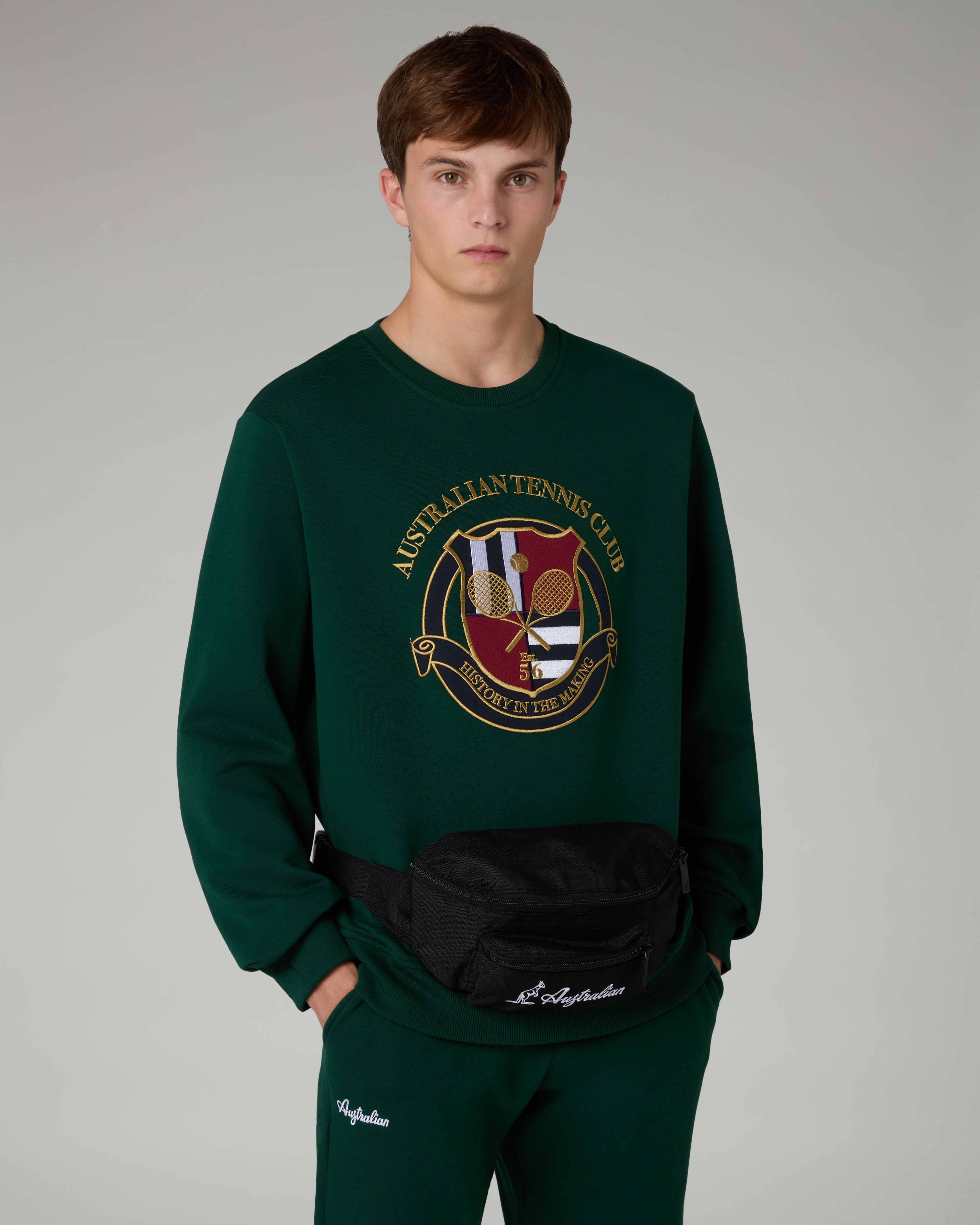 australian-bold-script-waist-bag-marsupio-medio-nero image 5
