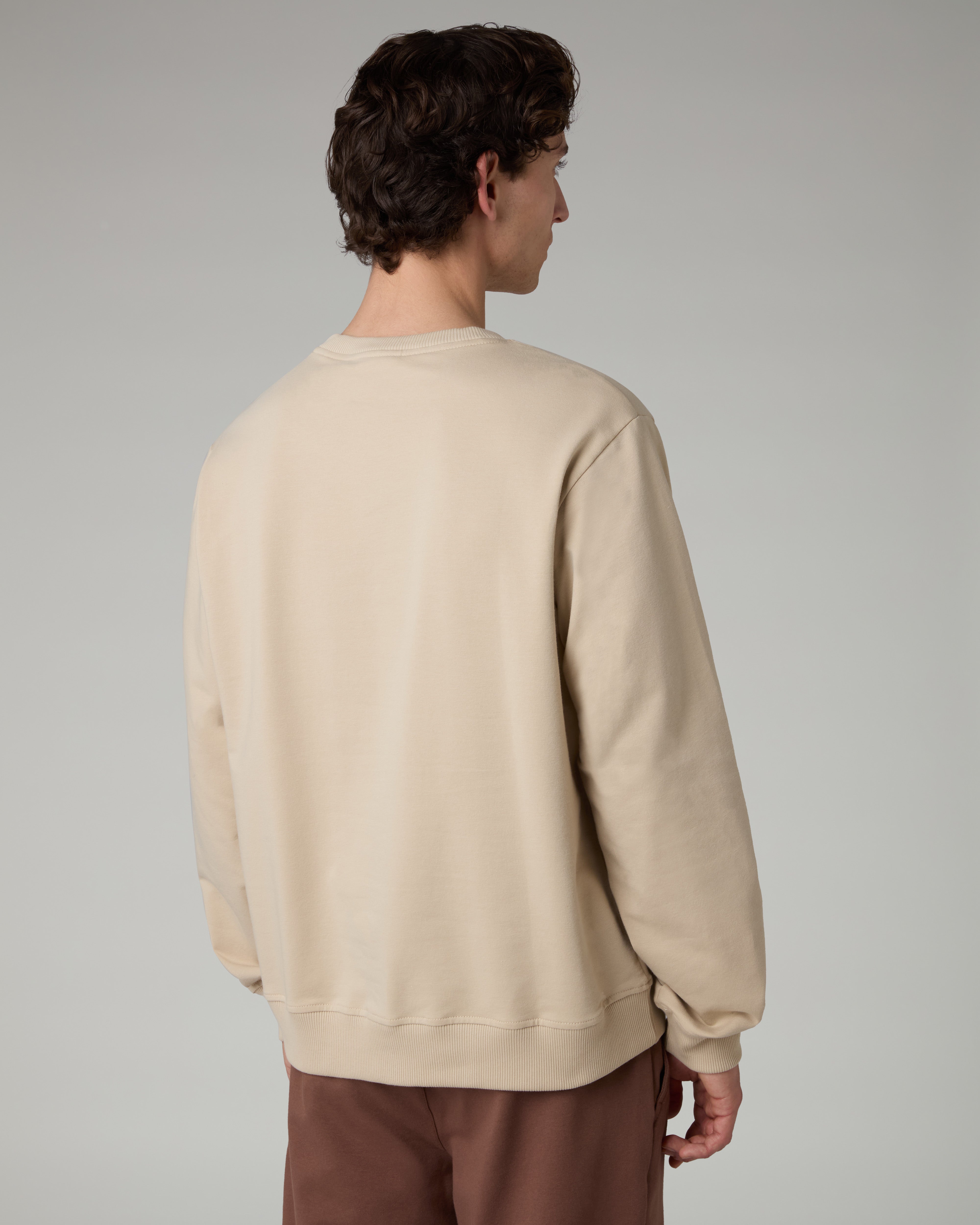 australian-statement-logo-crewneck-felpa-girocollo-sabbia image 3