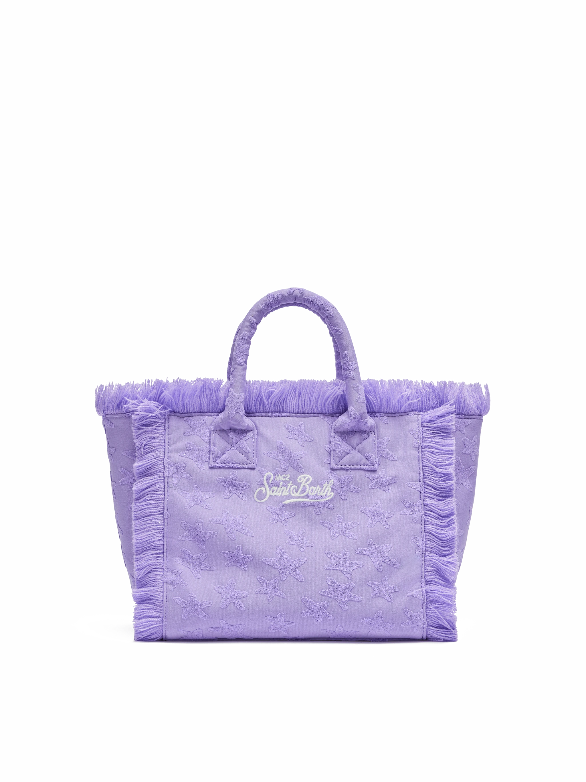 mc2-saint-barth-colette-borsa-in-spugna-lilla-con-stelle image 5