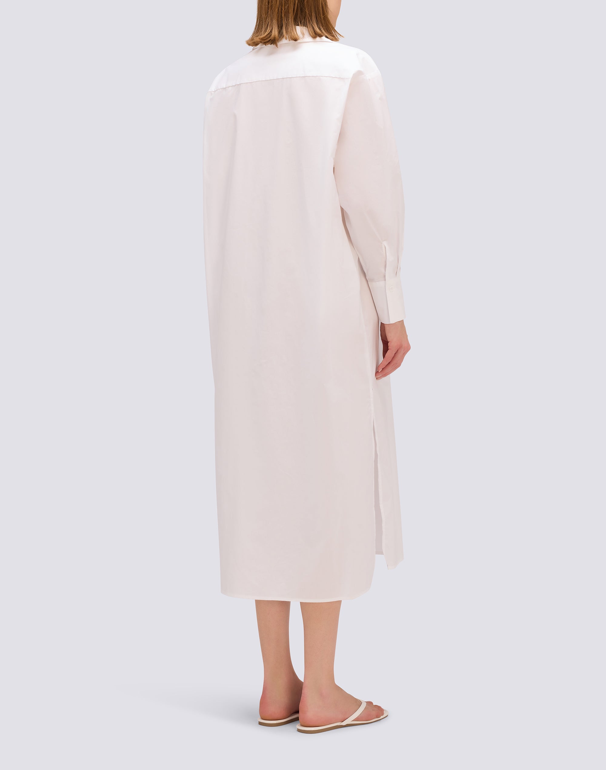 sundek-abito-donna-in-popeline-classico-primavera-estate image 3