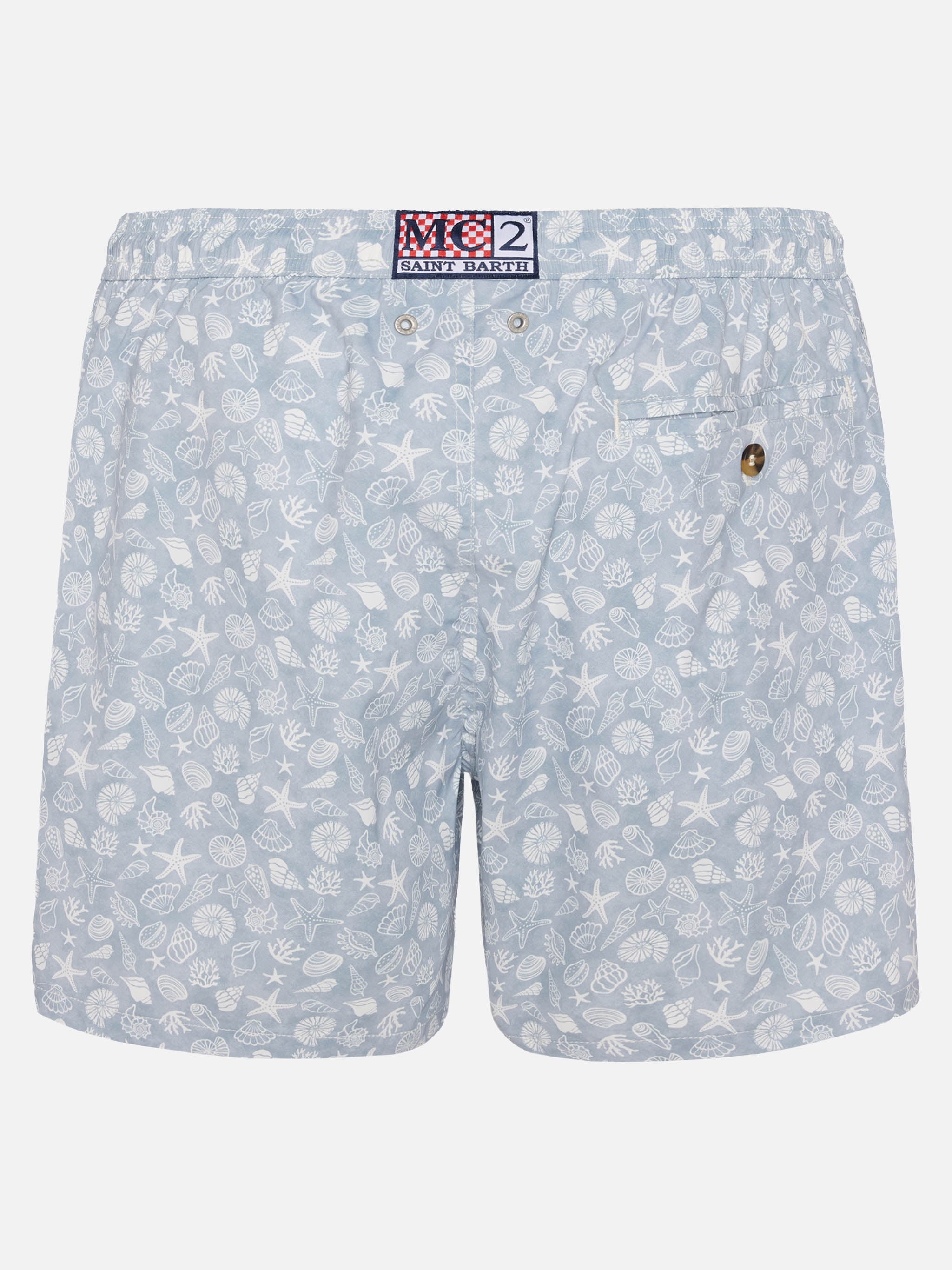 mc2-saint-barth-comfort-light-costume-mare-uomo-stampa-conchiglie-grigio image 2