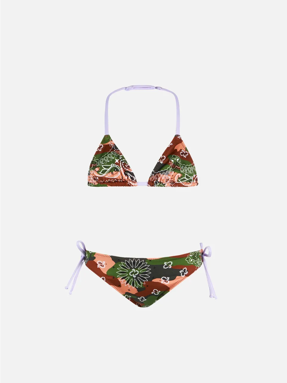 mc2-saint-barth-bikini-bambina-a-triangolo-stampa-bandana-mimetica image 1