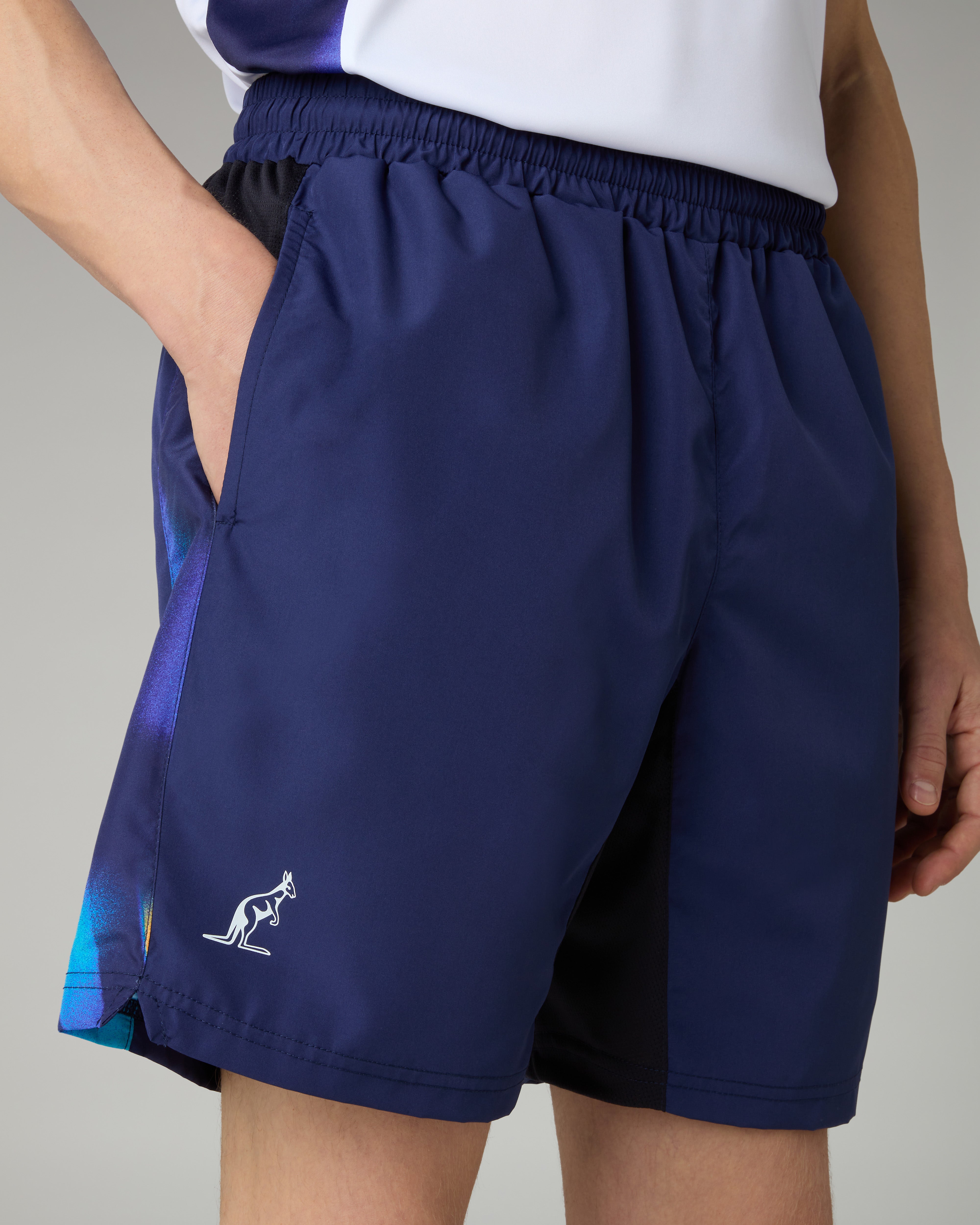 australian-avalon-short-pantaloncino-tennis-uomo-blu-cosmo-smash-traspirante-mad image 5