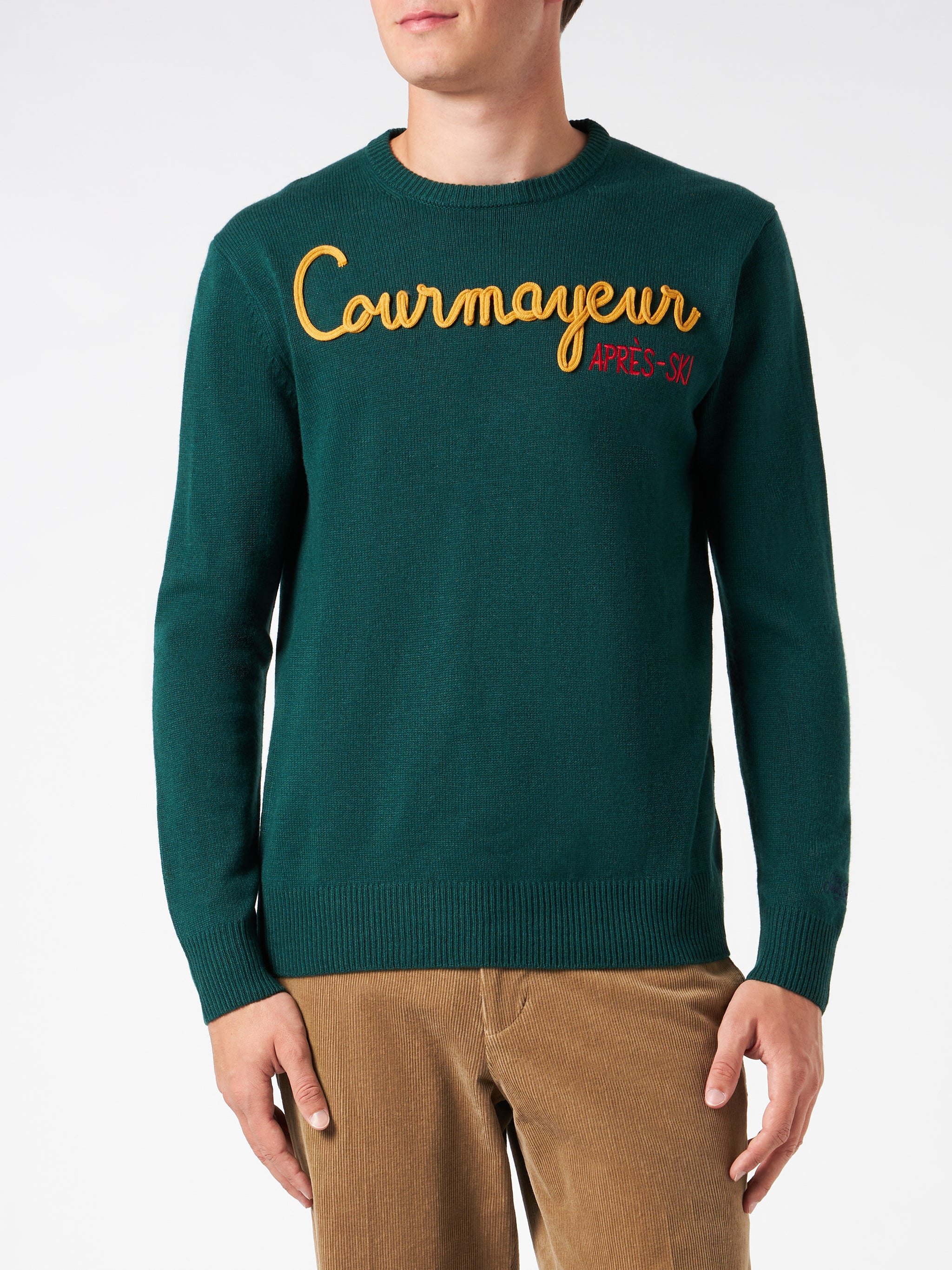 mc2-saint-barth-maglia-heron-courmayeur-apr-s-ski-verde-uomo image 3