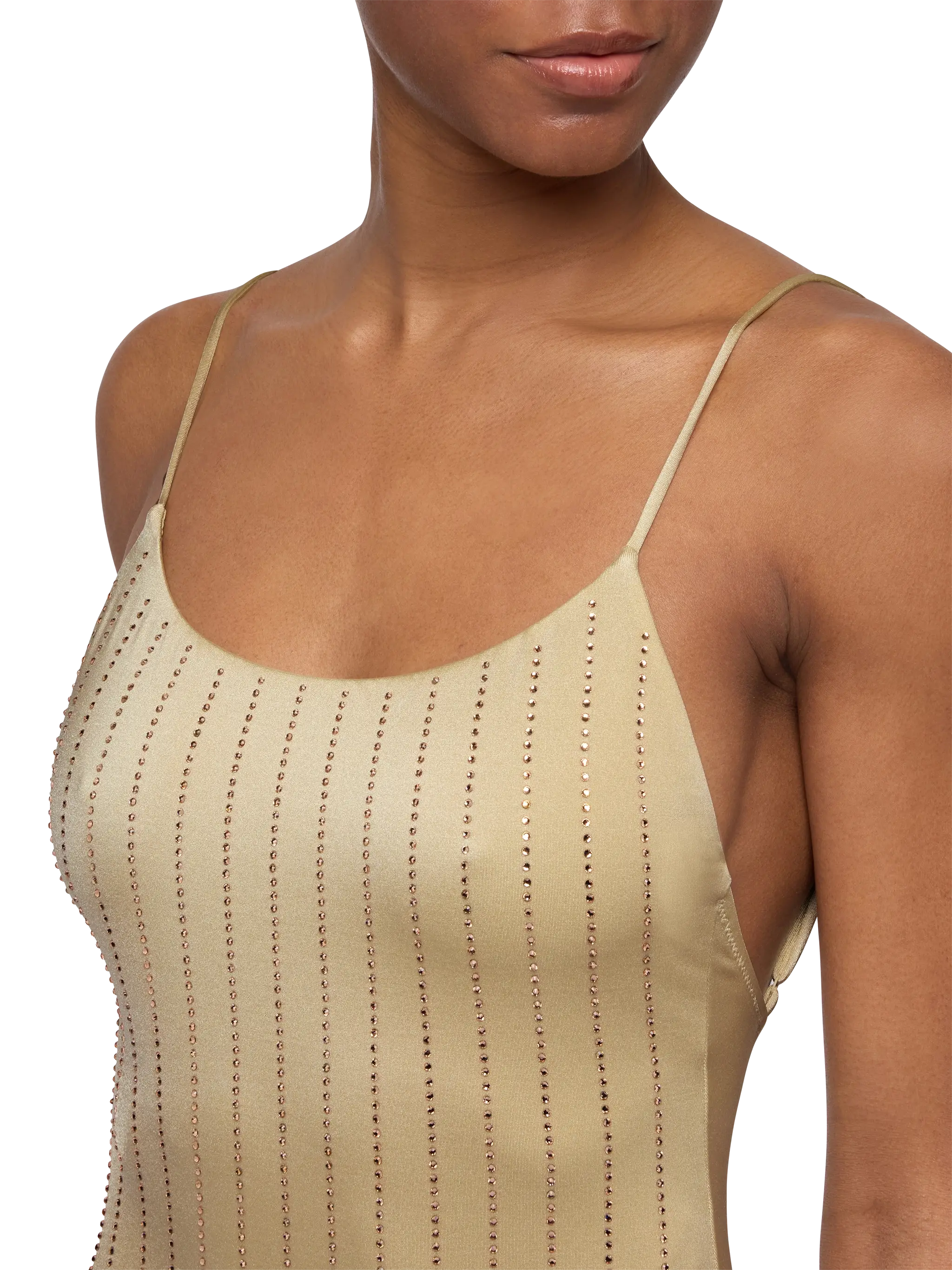 mc2-saint-barth-cecille-costume-intero-giallo-lurex-con-strass image 4