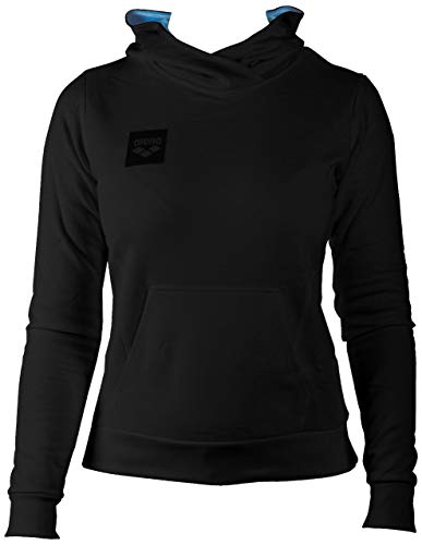 arena-w-essential-hoodie-felpa-con-cappuccio-donna-traspirante image 7