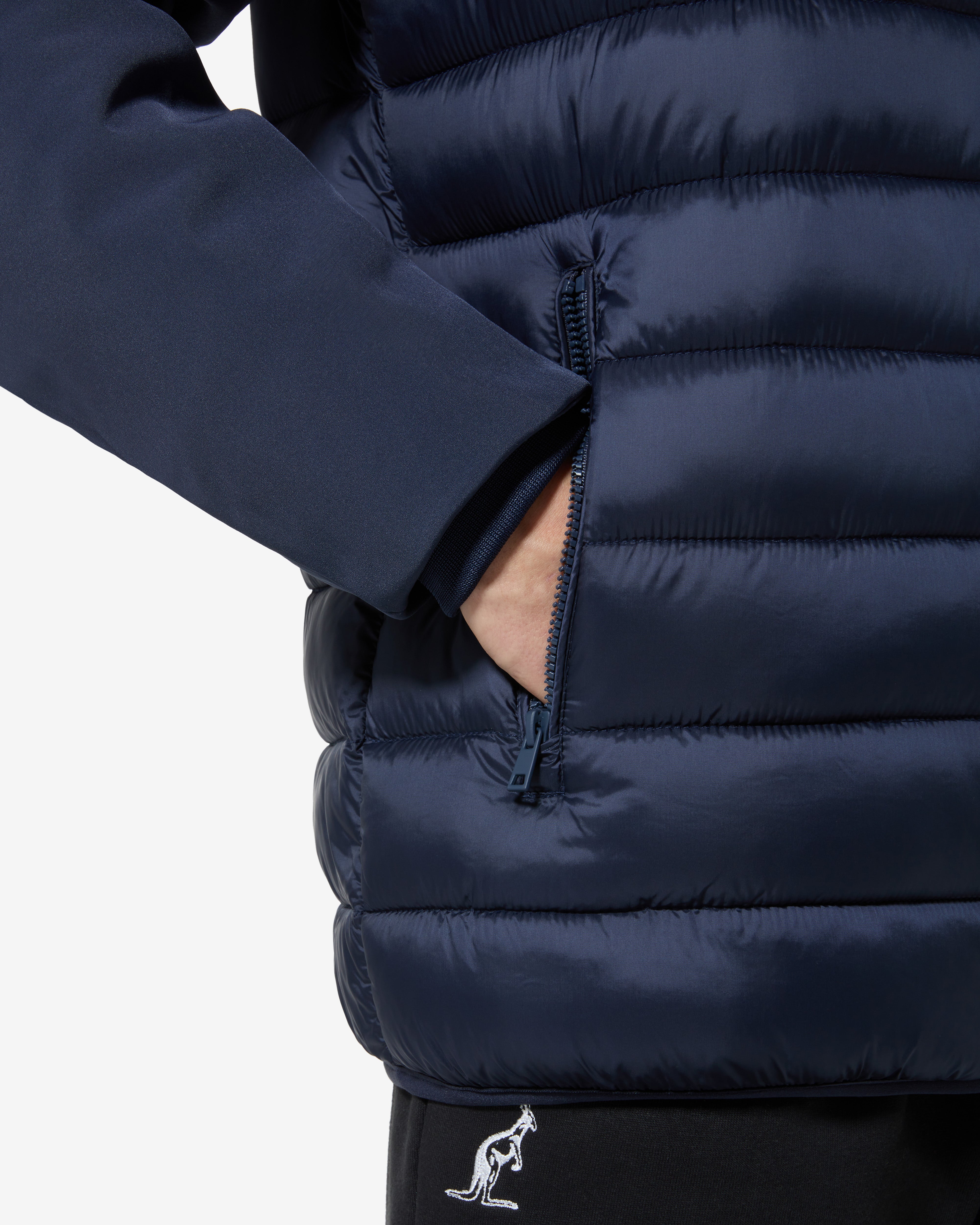 australian-bi-material-jacket-giubbotto-softshell-nylon-con-cappuccio image 5