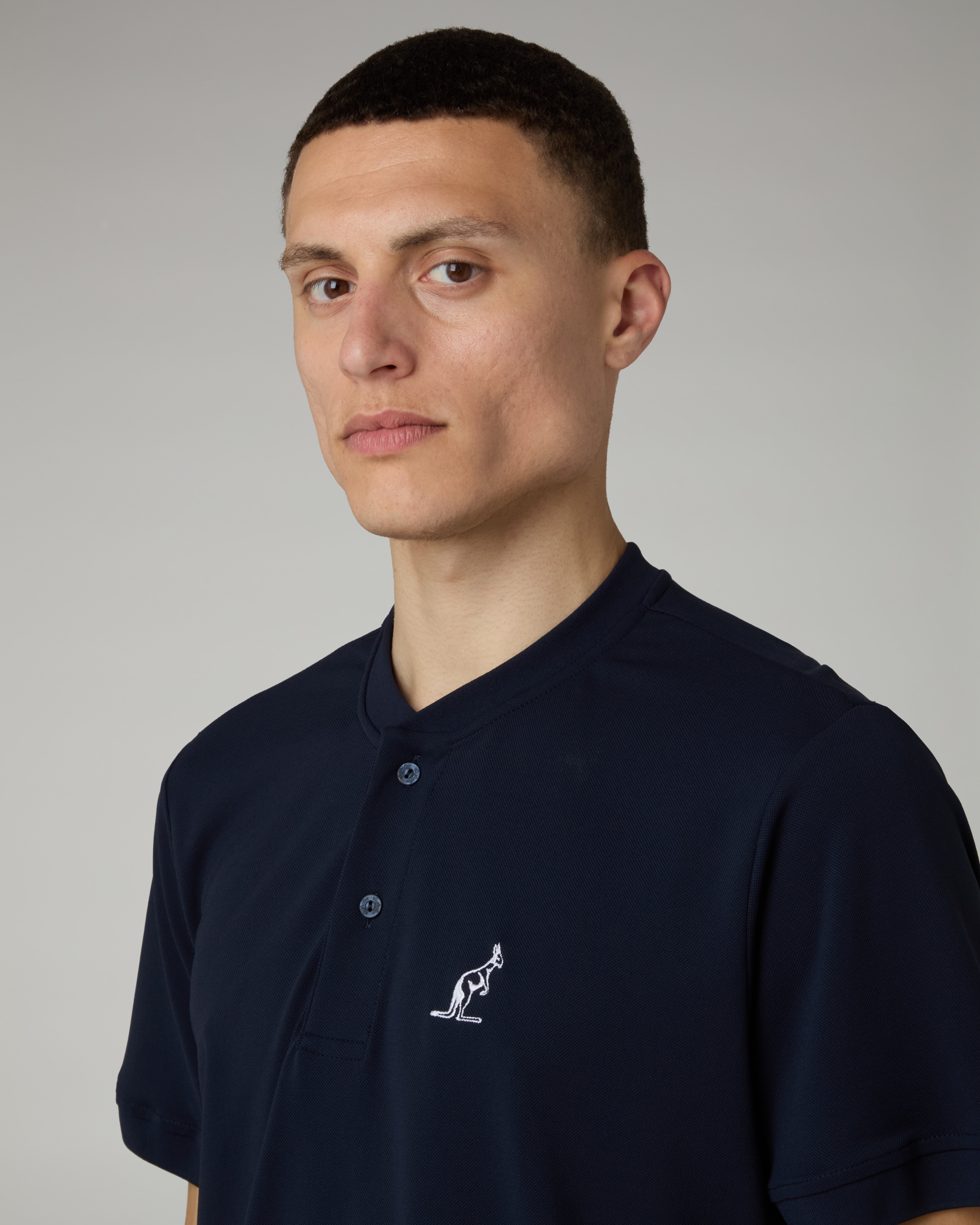 australian-style-polo-in-piquet-tecnico-blu-navy image 4