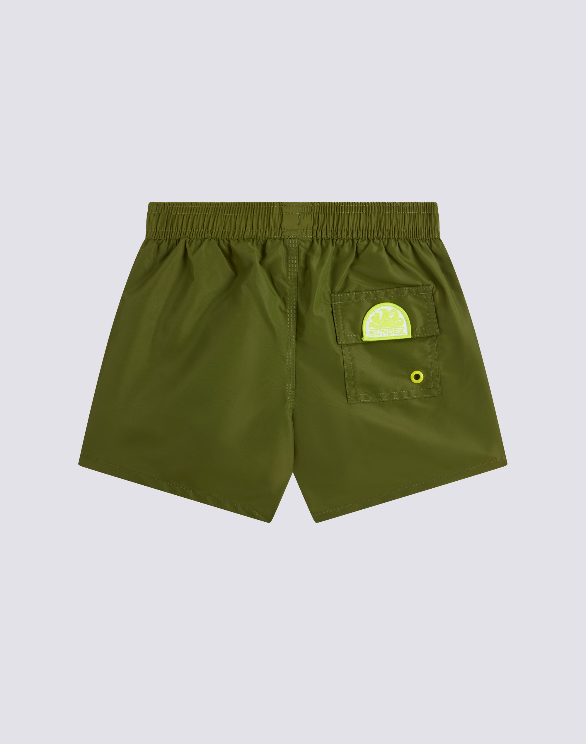sundek-costume-bambino-corto-iconic-taffet-con-piping-vita-elasticata image 2