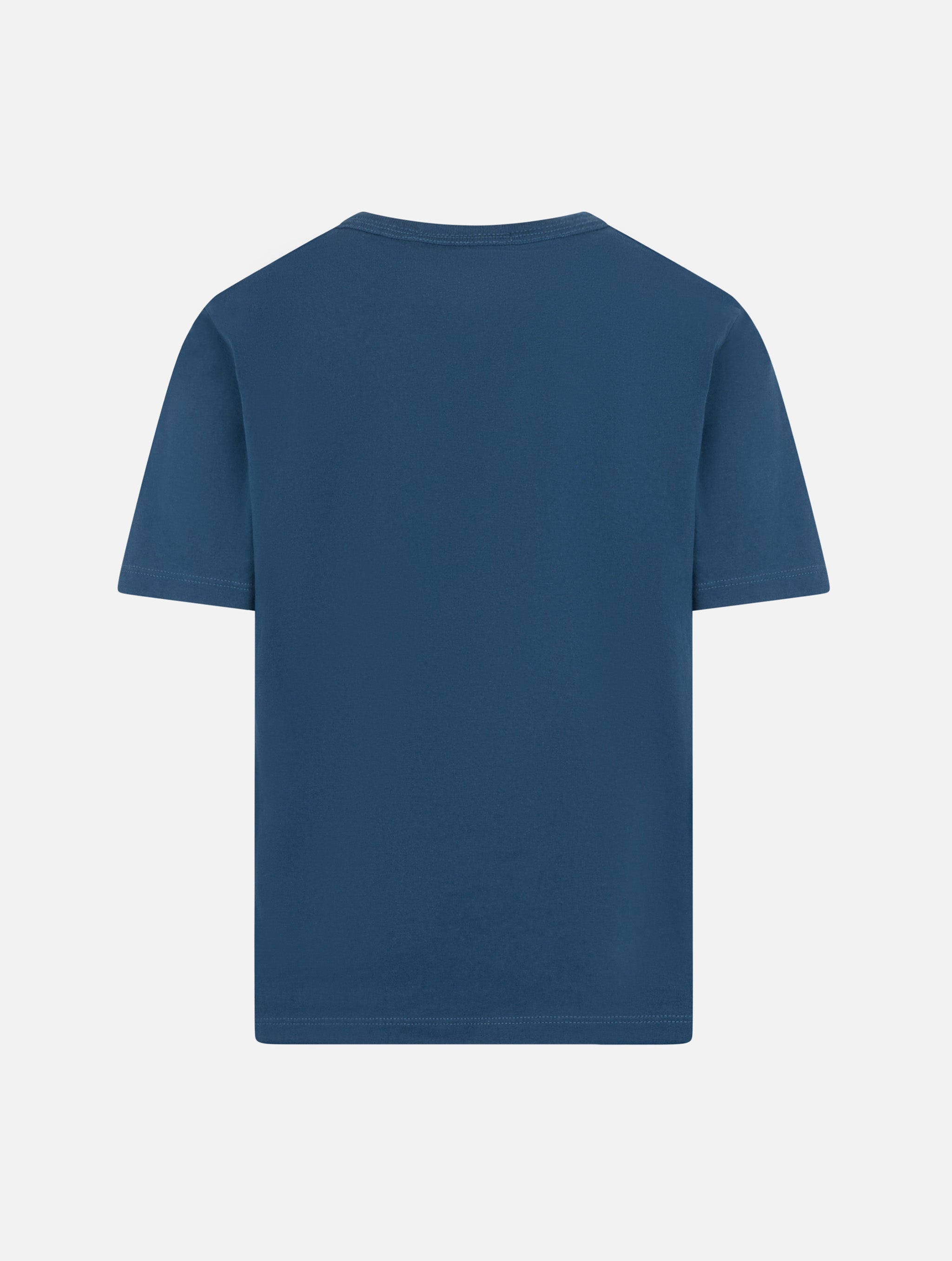 mc2-saint-barth-dover-jr-t-shirt-bambino-cotone-blu-navy-ricamo-st-barth image 3