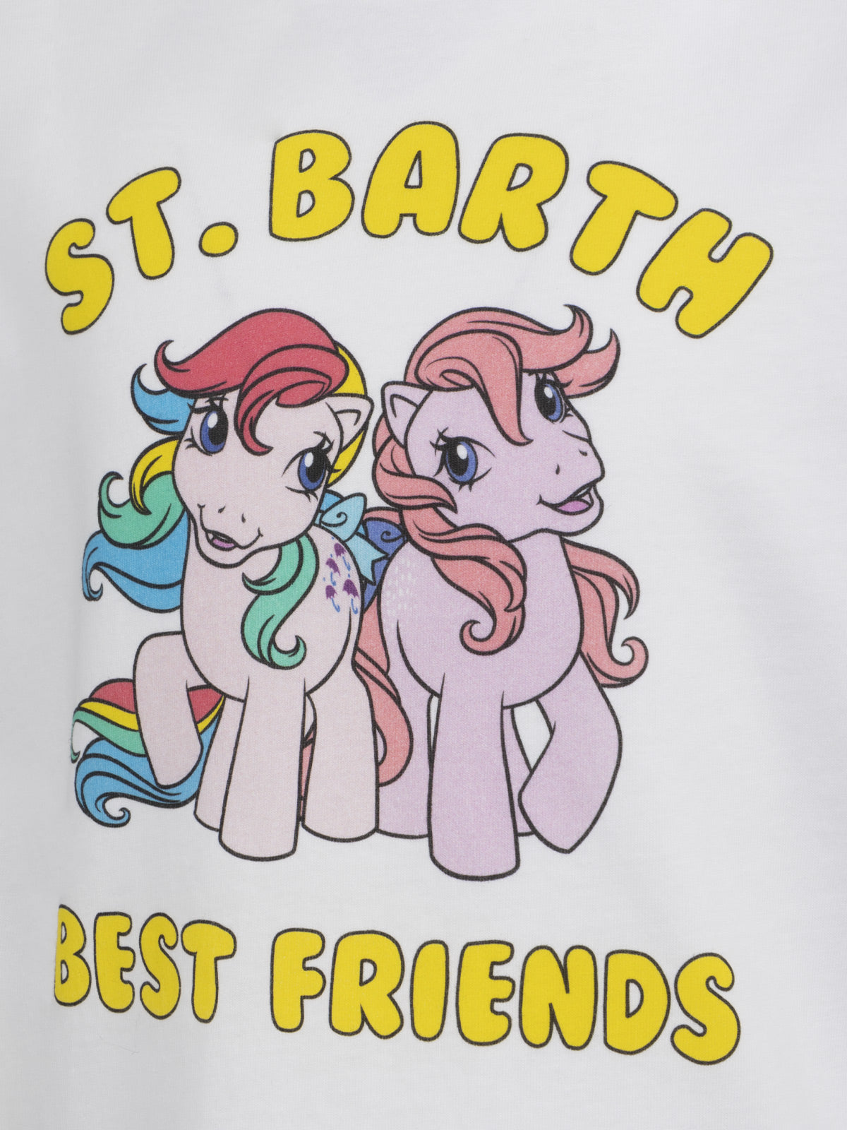 mc2-saint-barth-elly-t-shirt-bambina-bianca-my-little-pony-in-cotone image 2