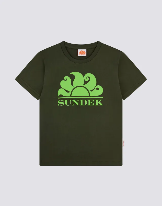 sundek-b021tej7800-t-shirt-bambino-girocollo-maxi-logo image 1