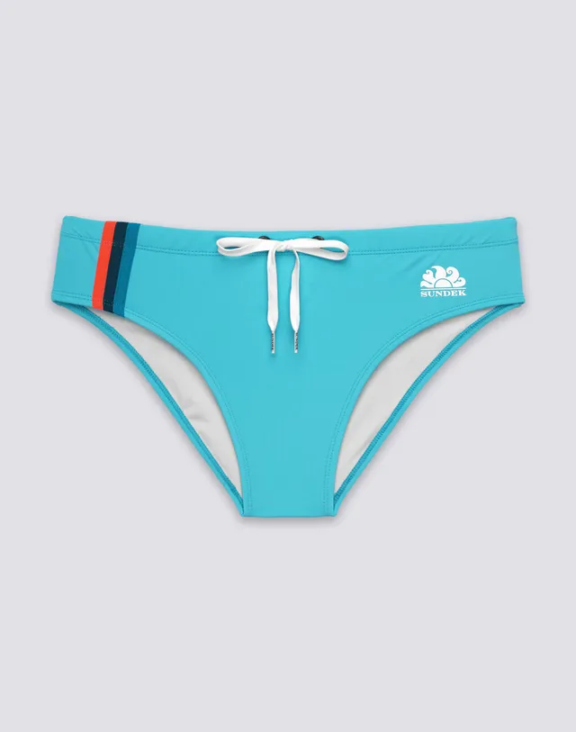 sundek-m313ssl3000-slip-mare-uomo-tricolore-in-econyl image 1