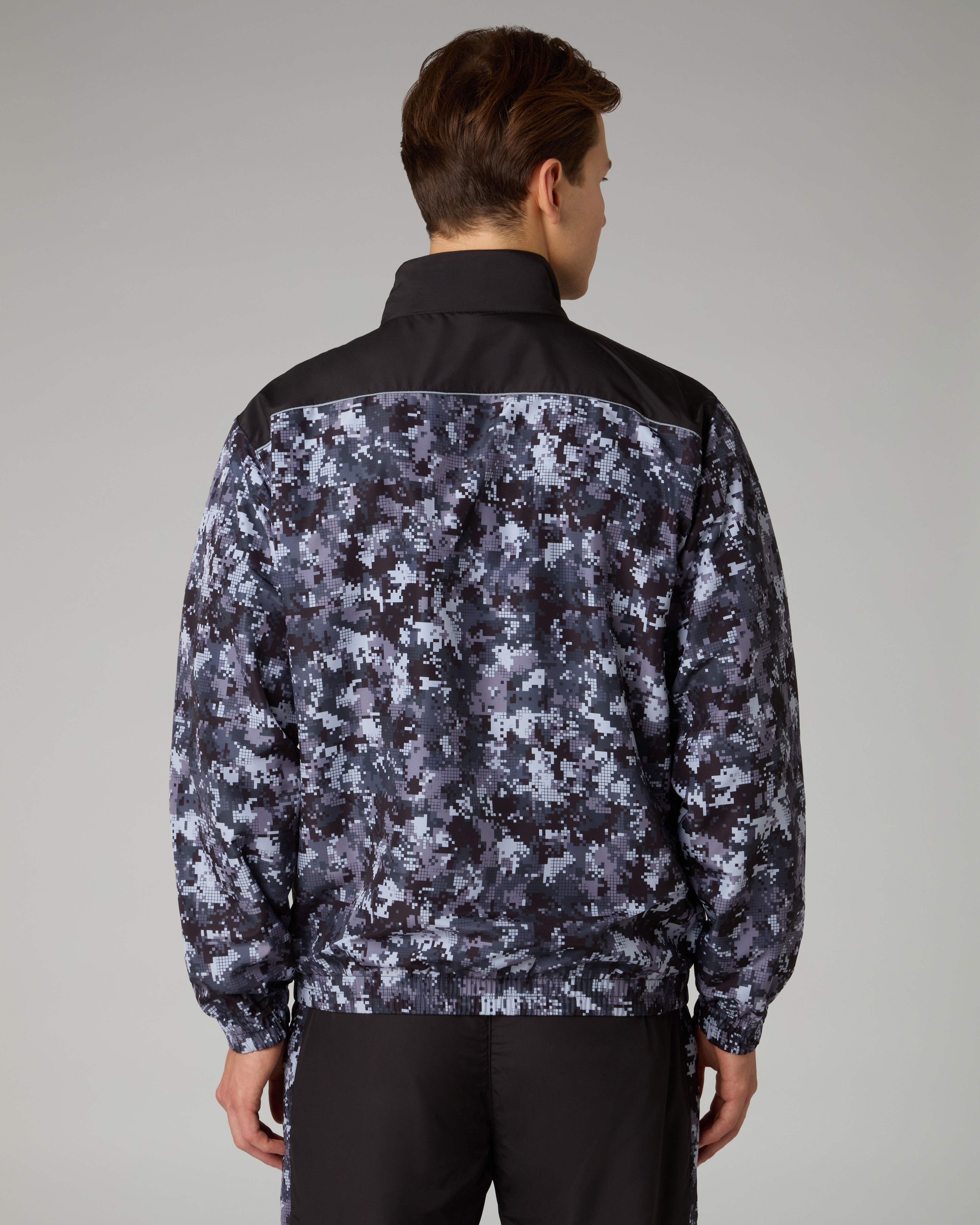 australian-digital-track-jacket-giacca-nera-water-resistant image 3