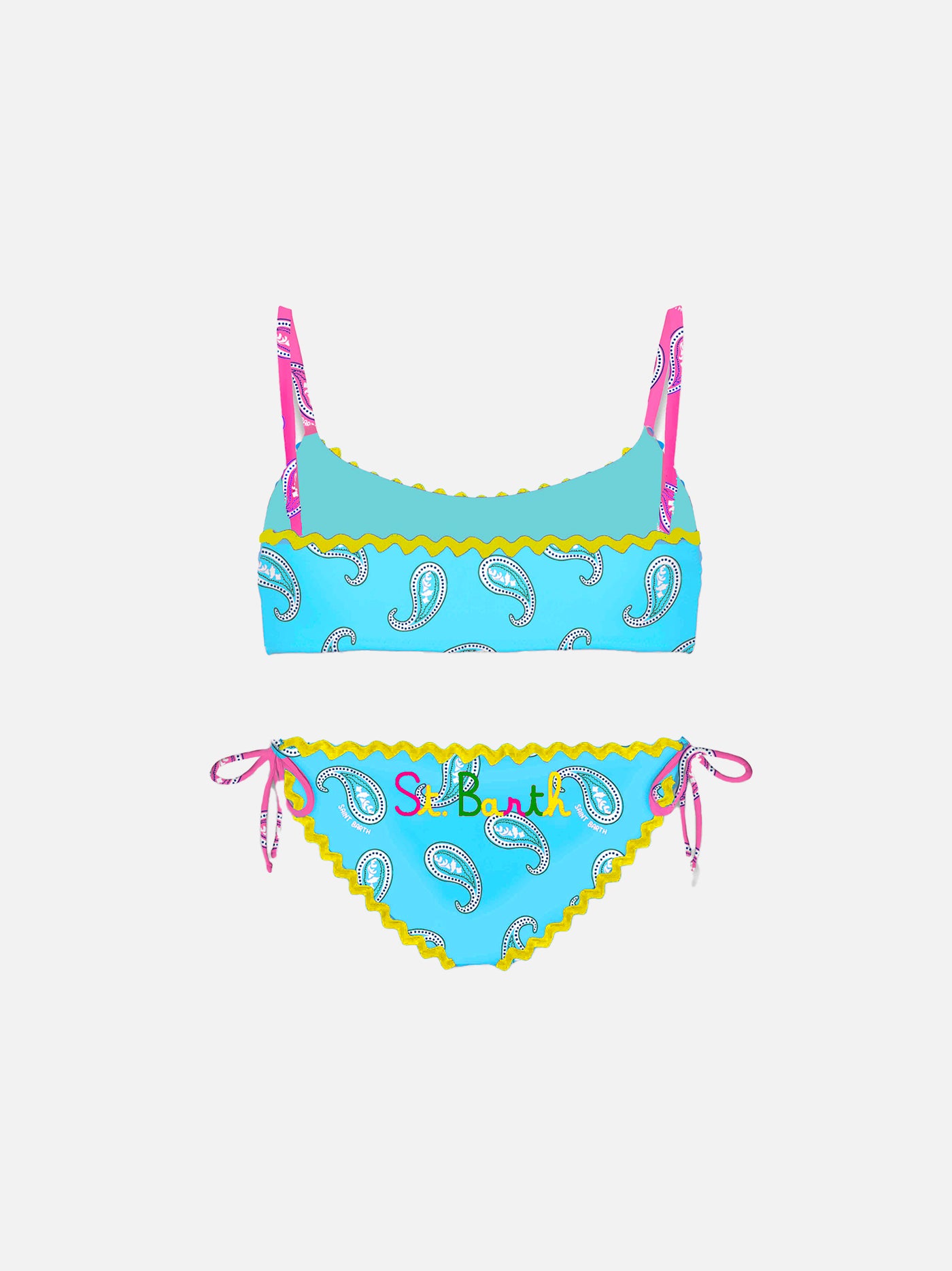 mc2-saint-barth-bikini-bambina-bralette-paisley-azzurro image 2
