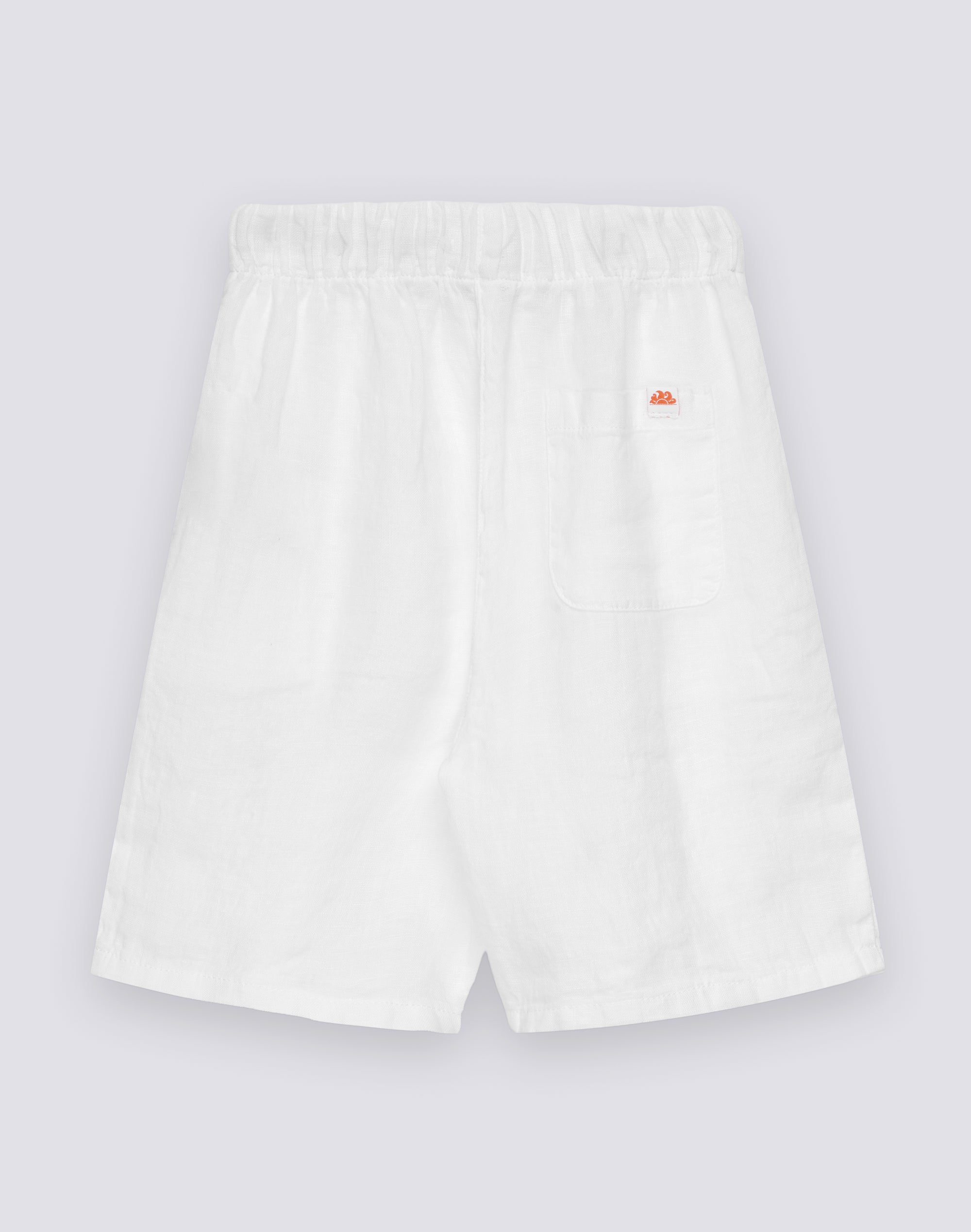 sundek-walkshorts-bambino-in-lino-tinto-capo-regular image 2