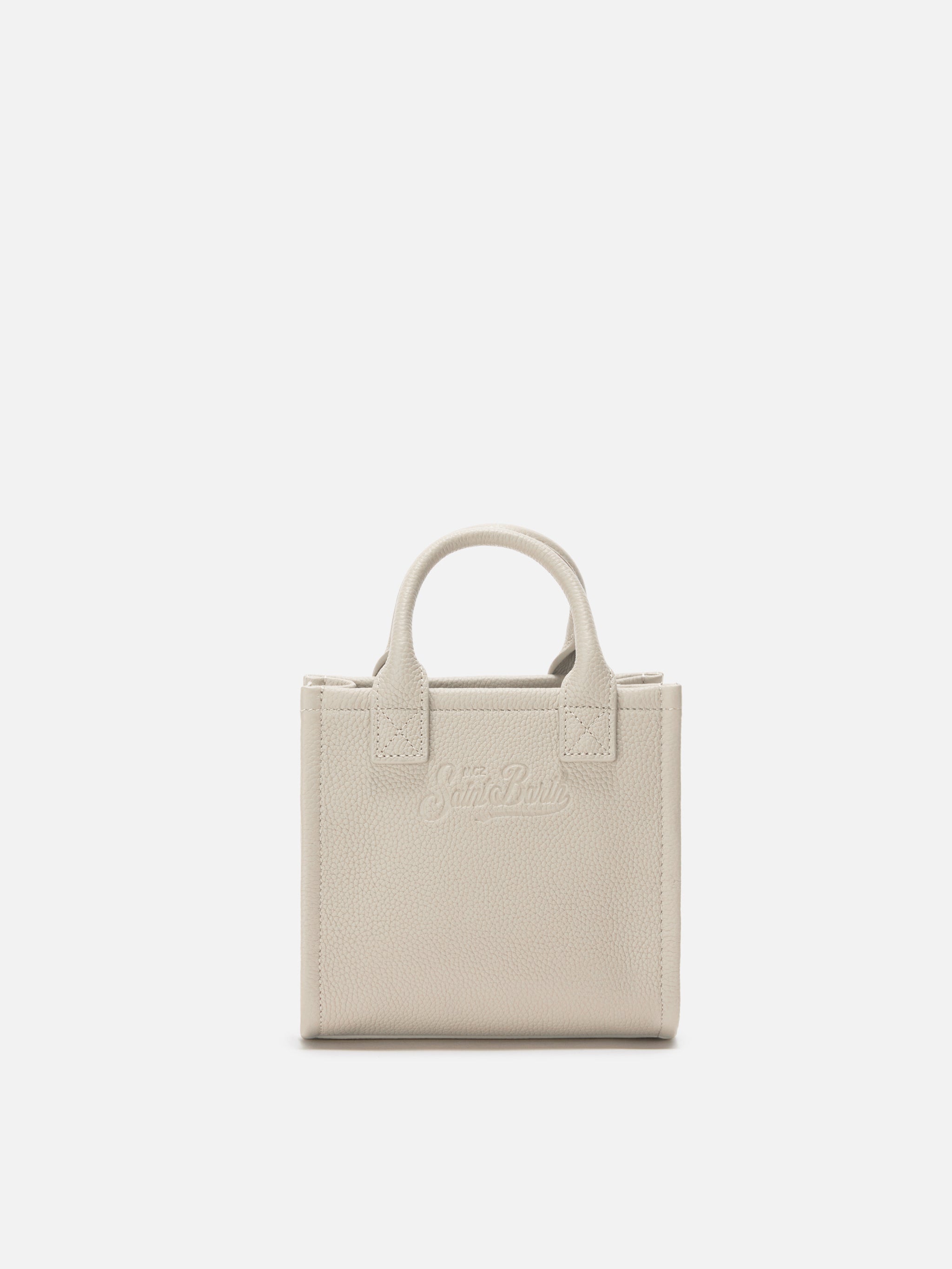 mc2-saint-barth-vanity-bag-mini-borsa-pelle-martellata-bianca-18x16x10-cm image 4