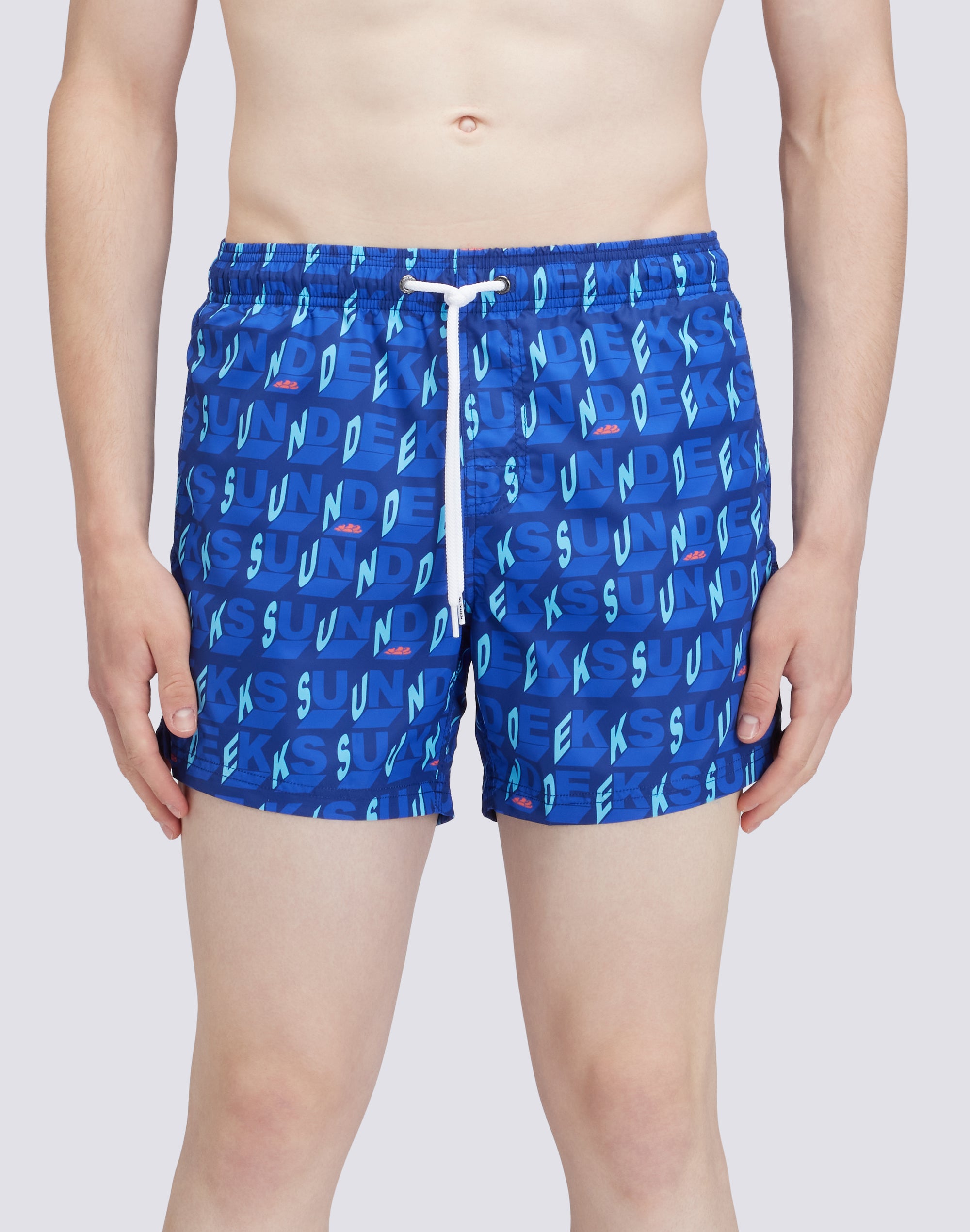 sundek-costume-da-bagno-corto-uomo-suncube-in-poly-riciclato image 1
