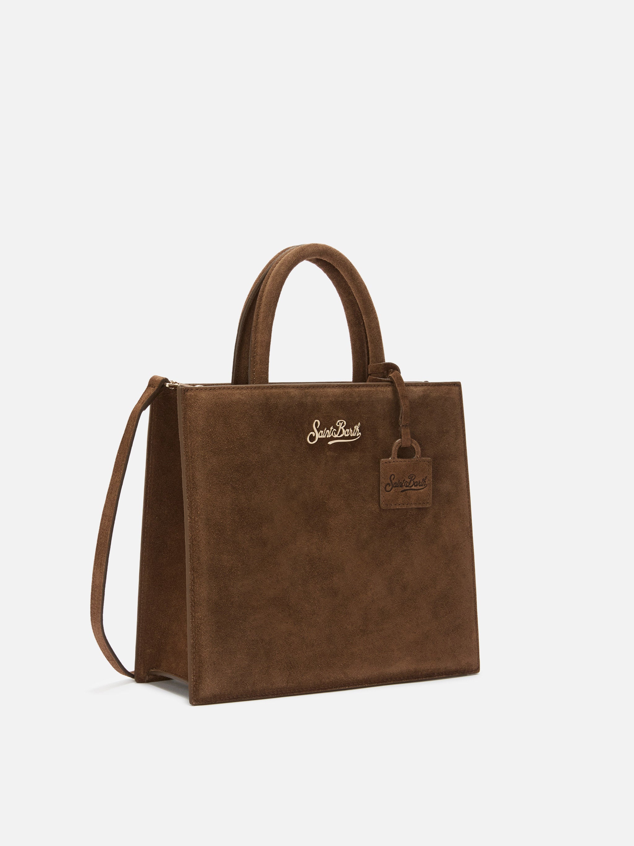 mc2-saint-barth-borsa-a-mano-shop-bag-midi-in-pelle-scamosciata-marrone image 3