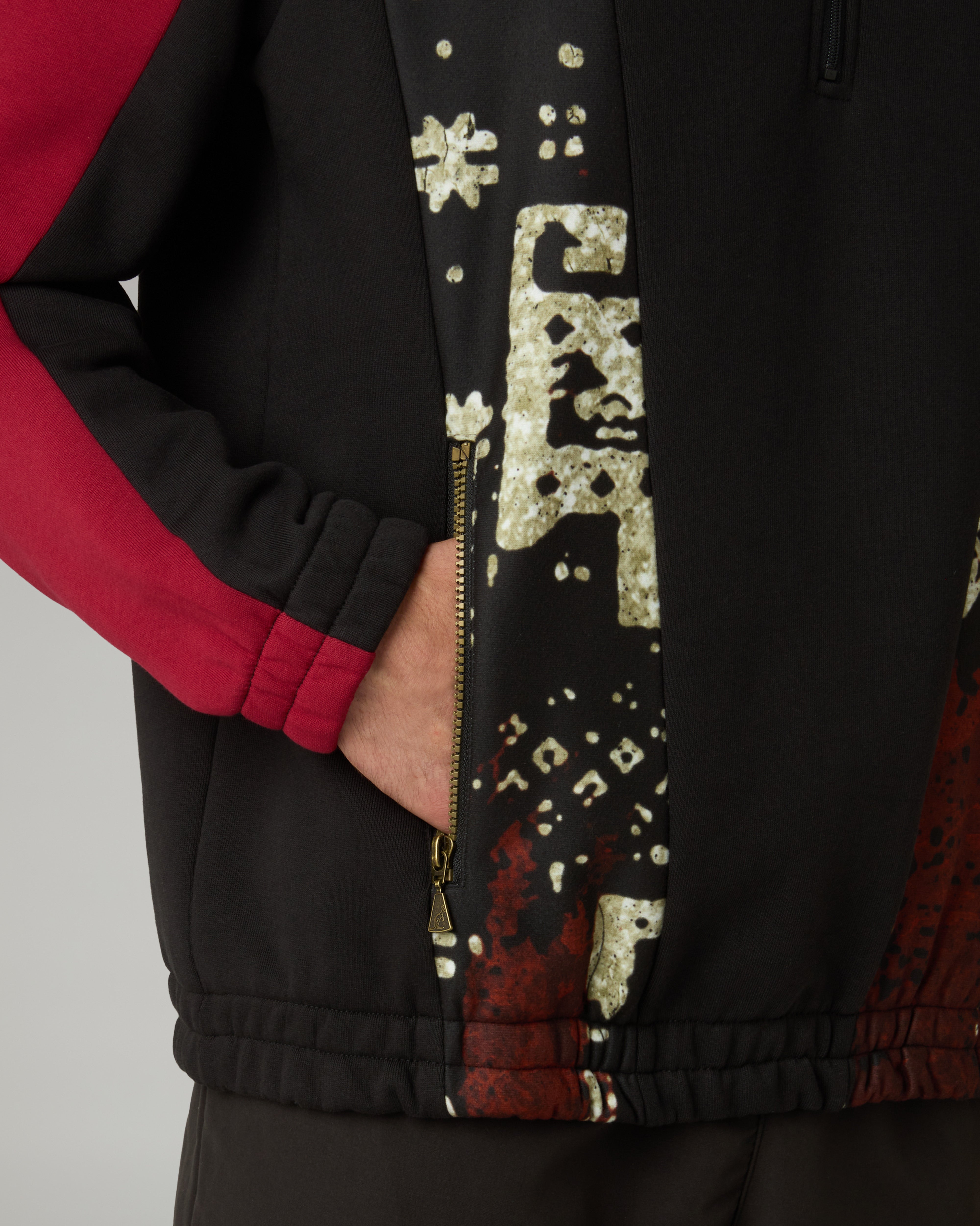 australian-arak-half-zip-crewneck-felpa-mezza-zip-con-tasche-zip image 6