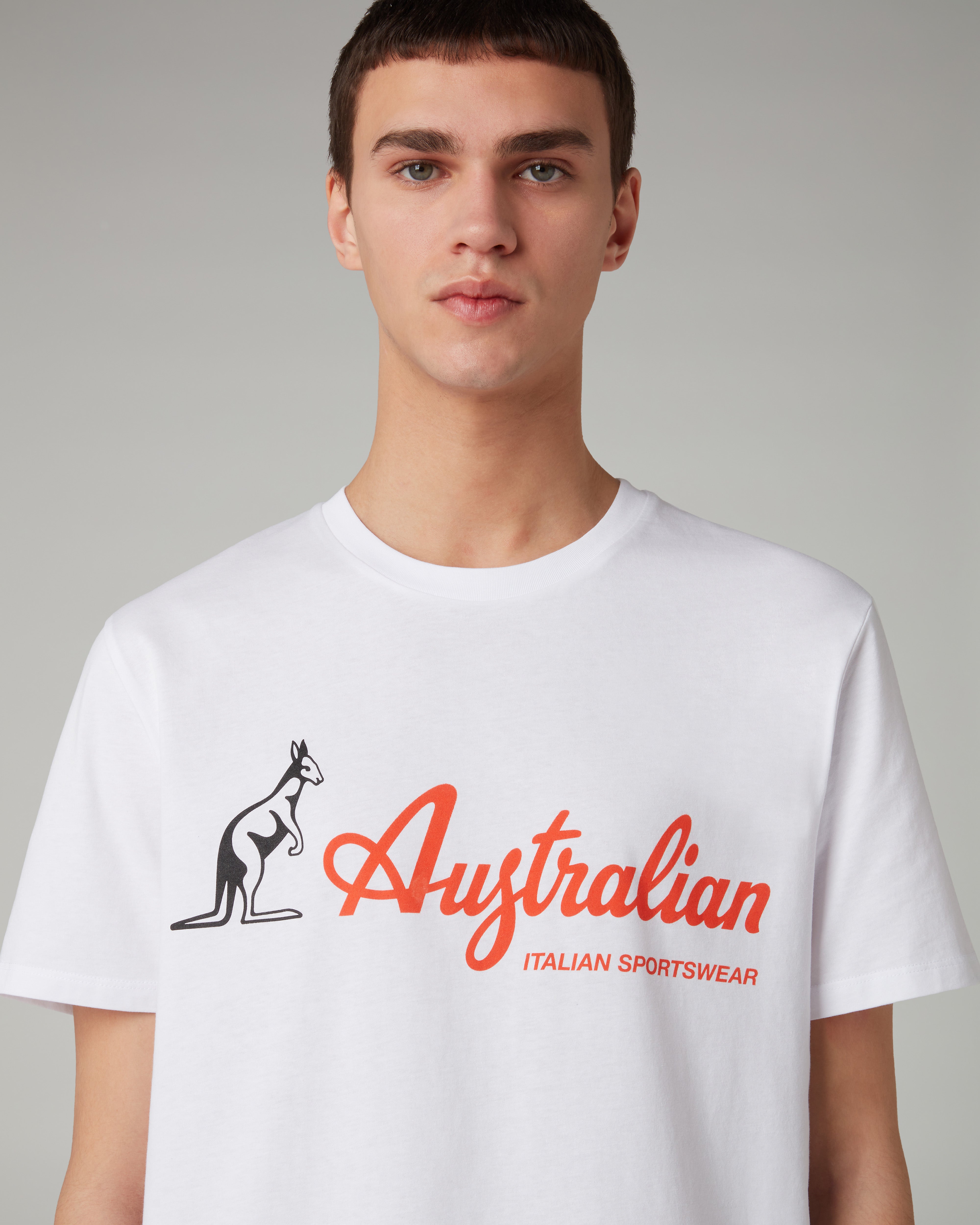 australian-big-logo-t-shirt-maglietta-cotone-stampa-serigrafica-davanti image 4