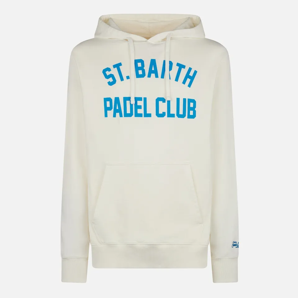mc2-saint-barth-felpa-manhattan-bianca-con-stampa-st-barth-padel-club image 1