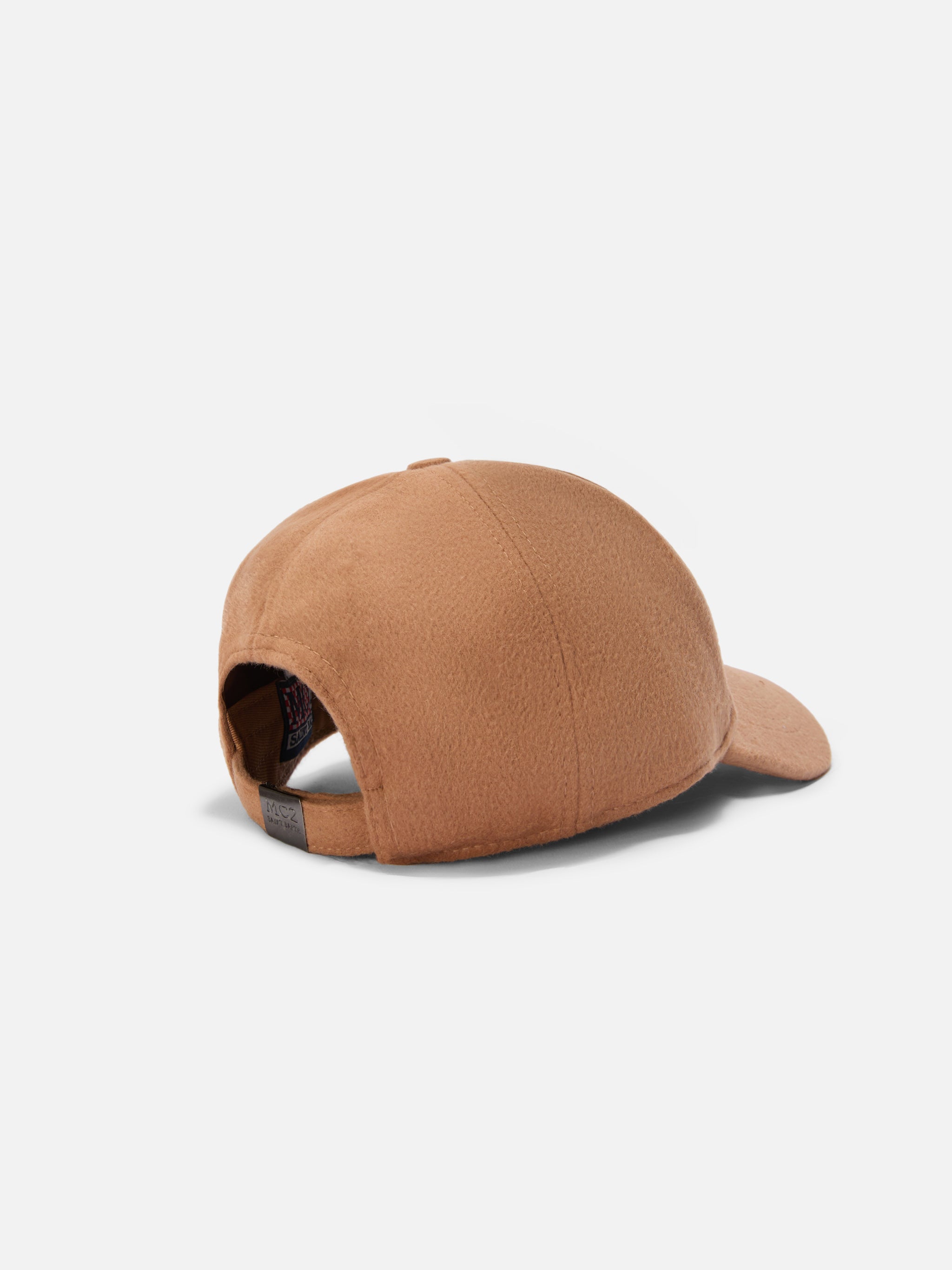 mc2-saint-barth-cappello-baseball-felt-cammello-in-misto-lana-taglia-unica image 3