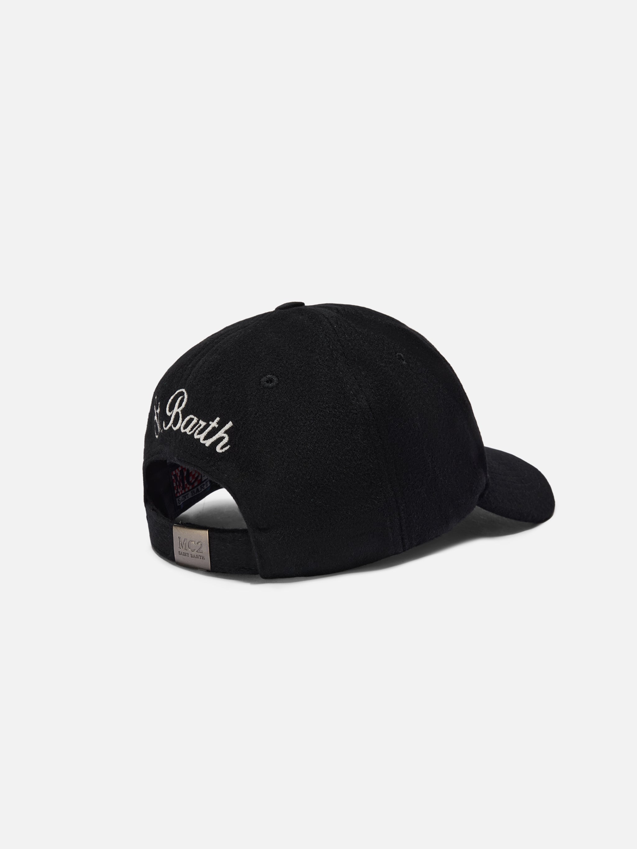 mc2-saint-barth-baseball-wool-cappello-visiera-nero-ricamo-st-moritz-top-of-the- image 3
