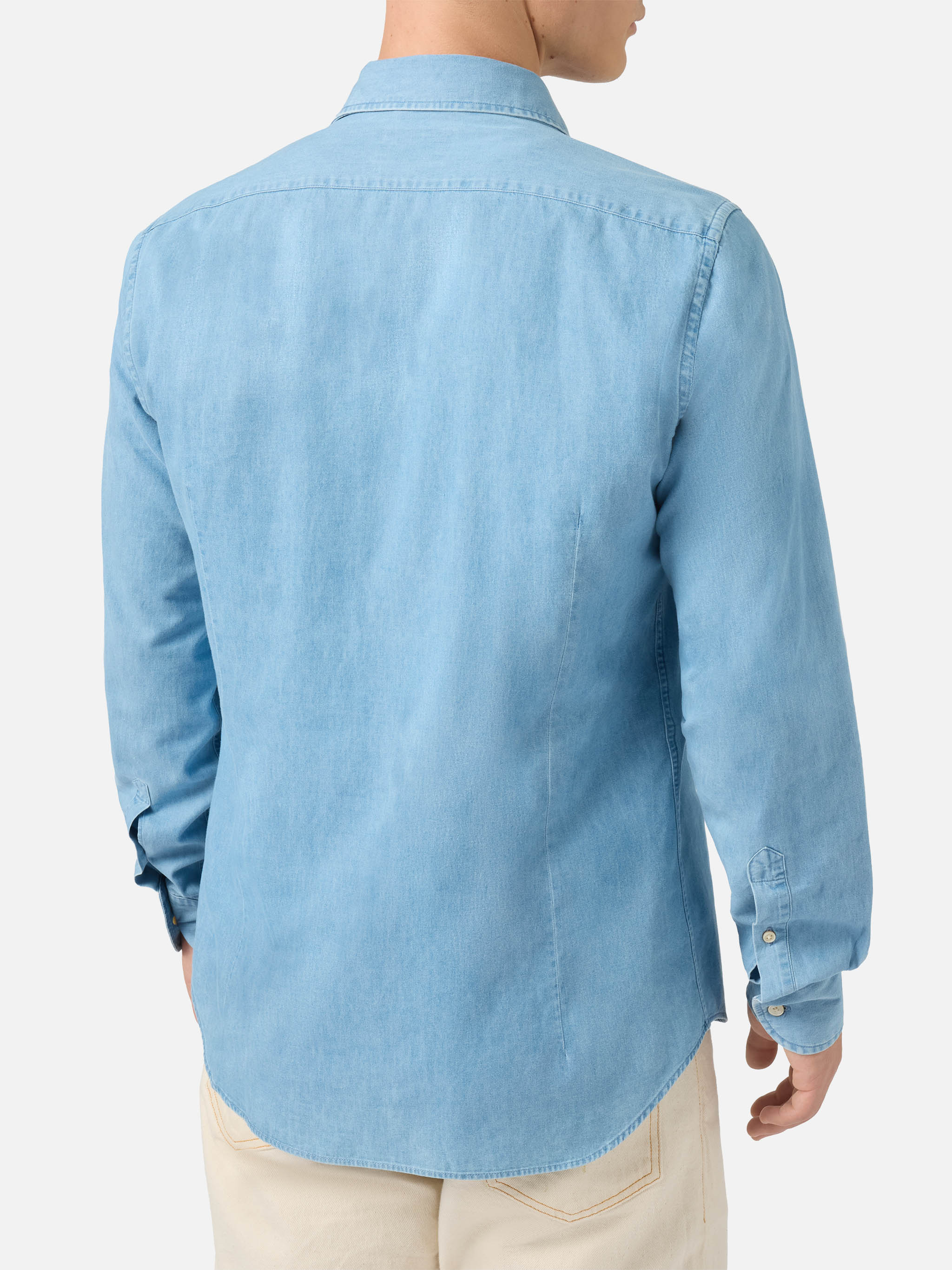 mc2-saint-barth-camicia-seefeld-chambray-blu-uomo image 3