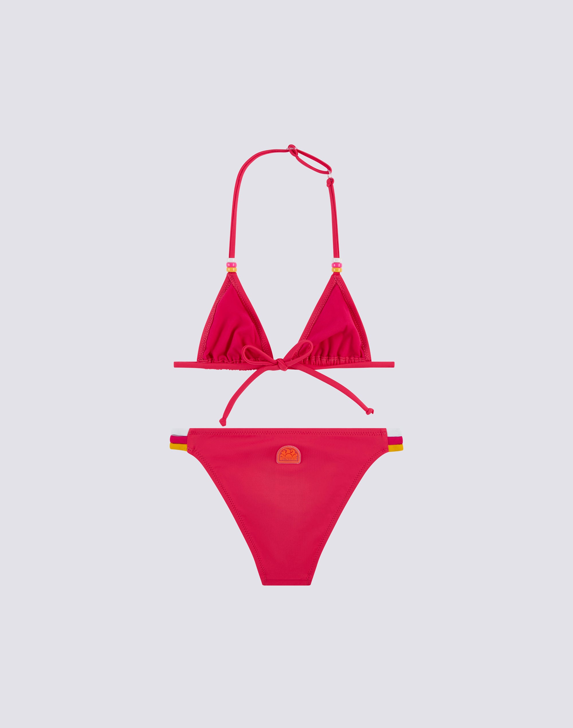 sundek-mini-jennifer-bikini-bambina-top-triangolo-regolabile-slip-fisso image 3