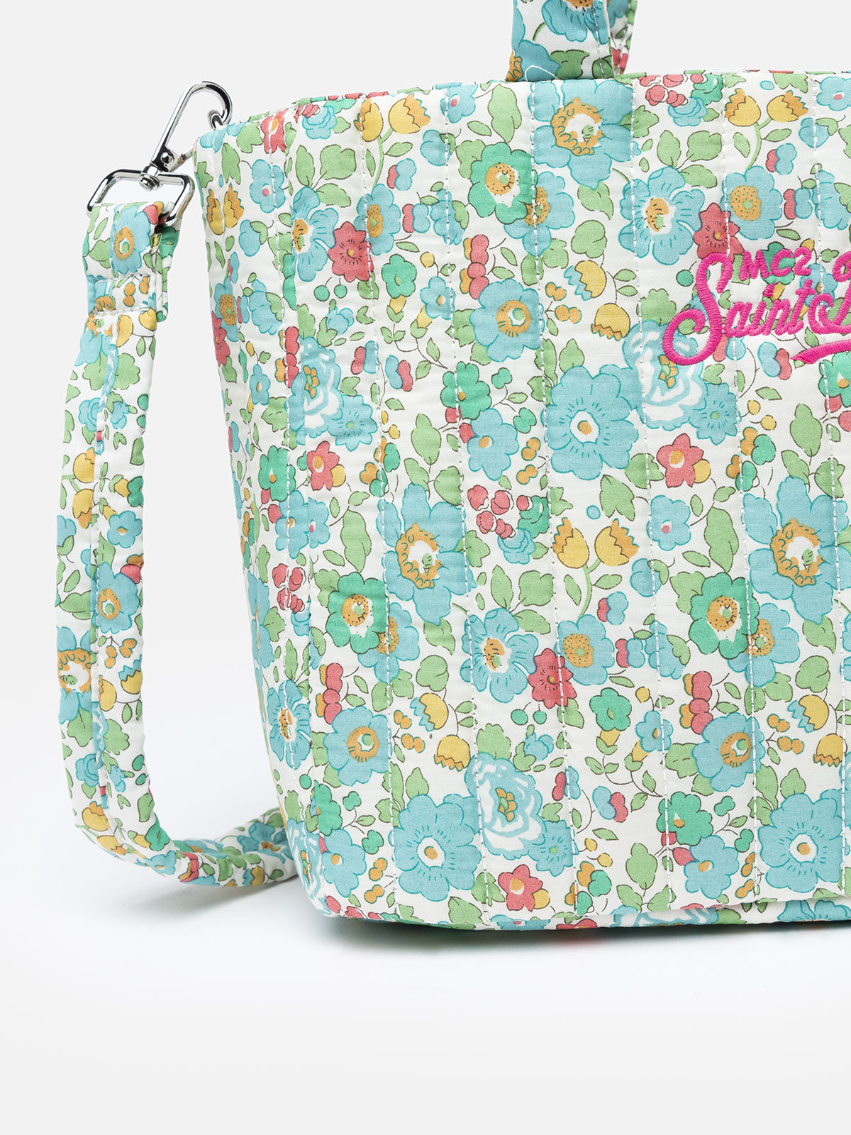 mc2-saint-barth-borsa-soft-tote-mid-trapuntata-betsy-con-stampa-liberty-verde image 3