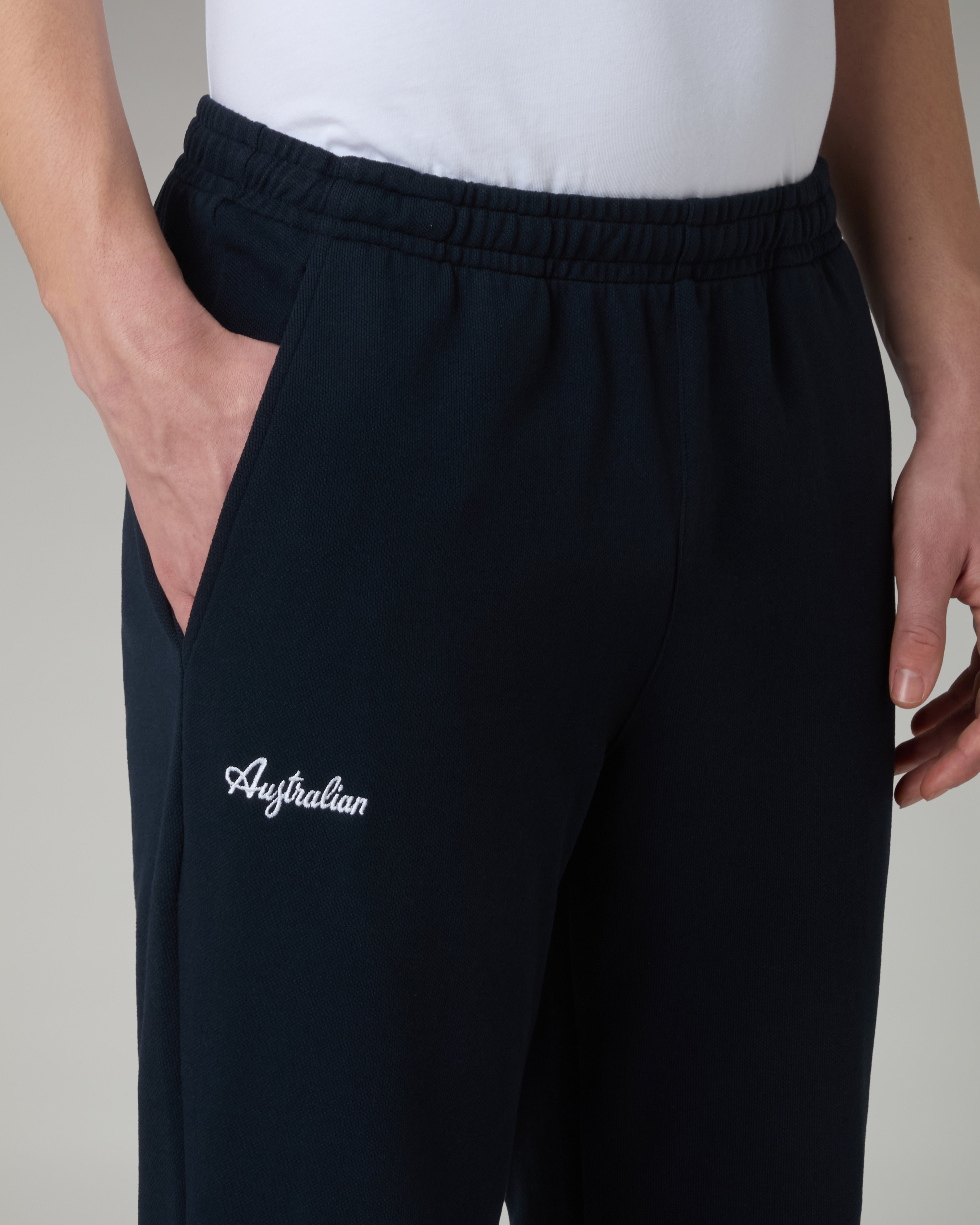 australian-mycon-tuta-piquet-bianca-giacca-pantalone image 7
