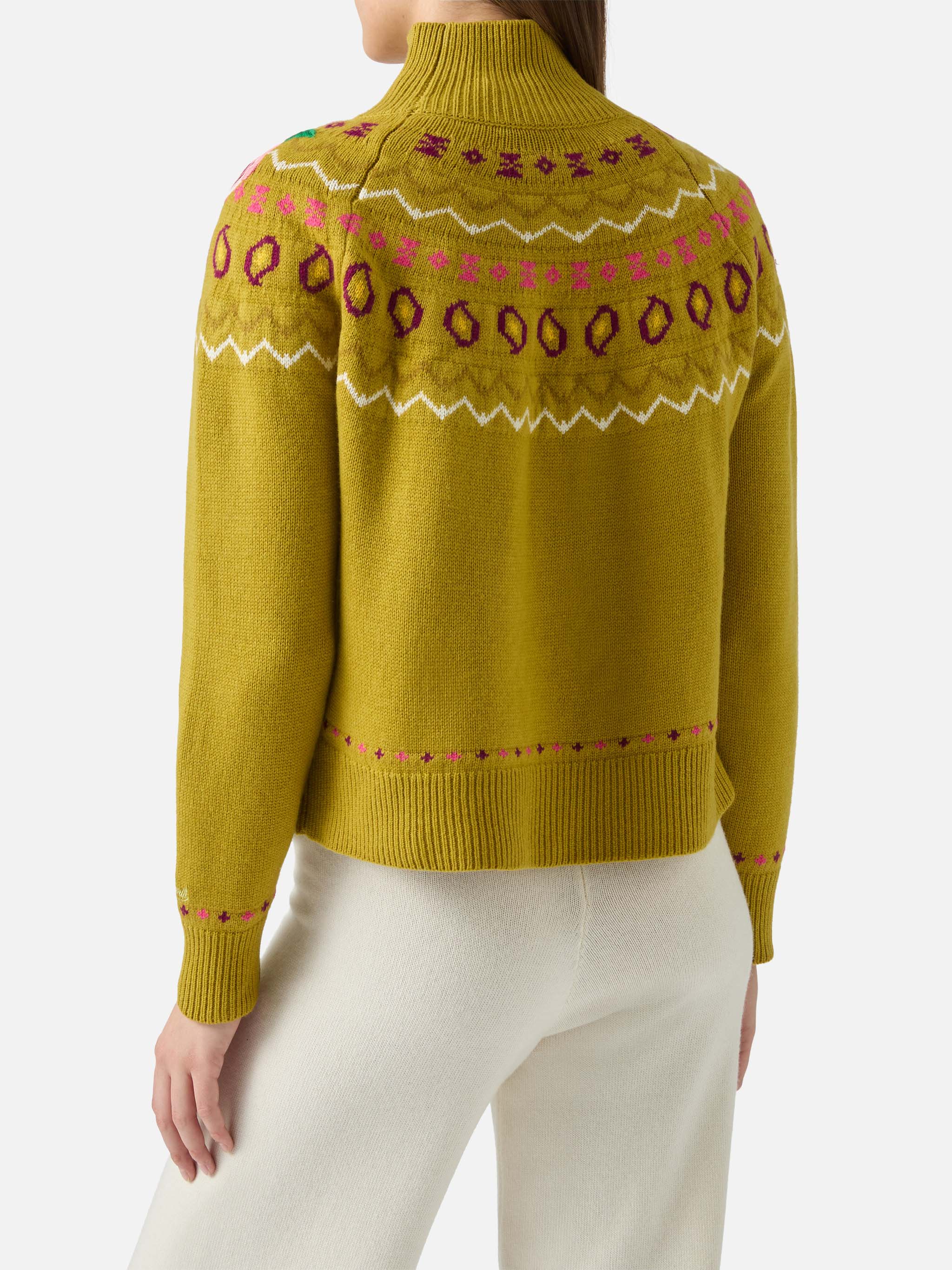 mc2-saint-barth-meghan-maglione-donna-misto-cashmere-jacquard-nordico-verde image 3