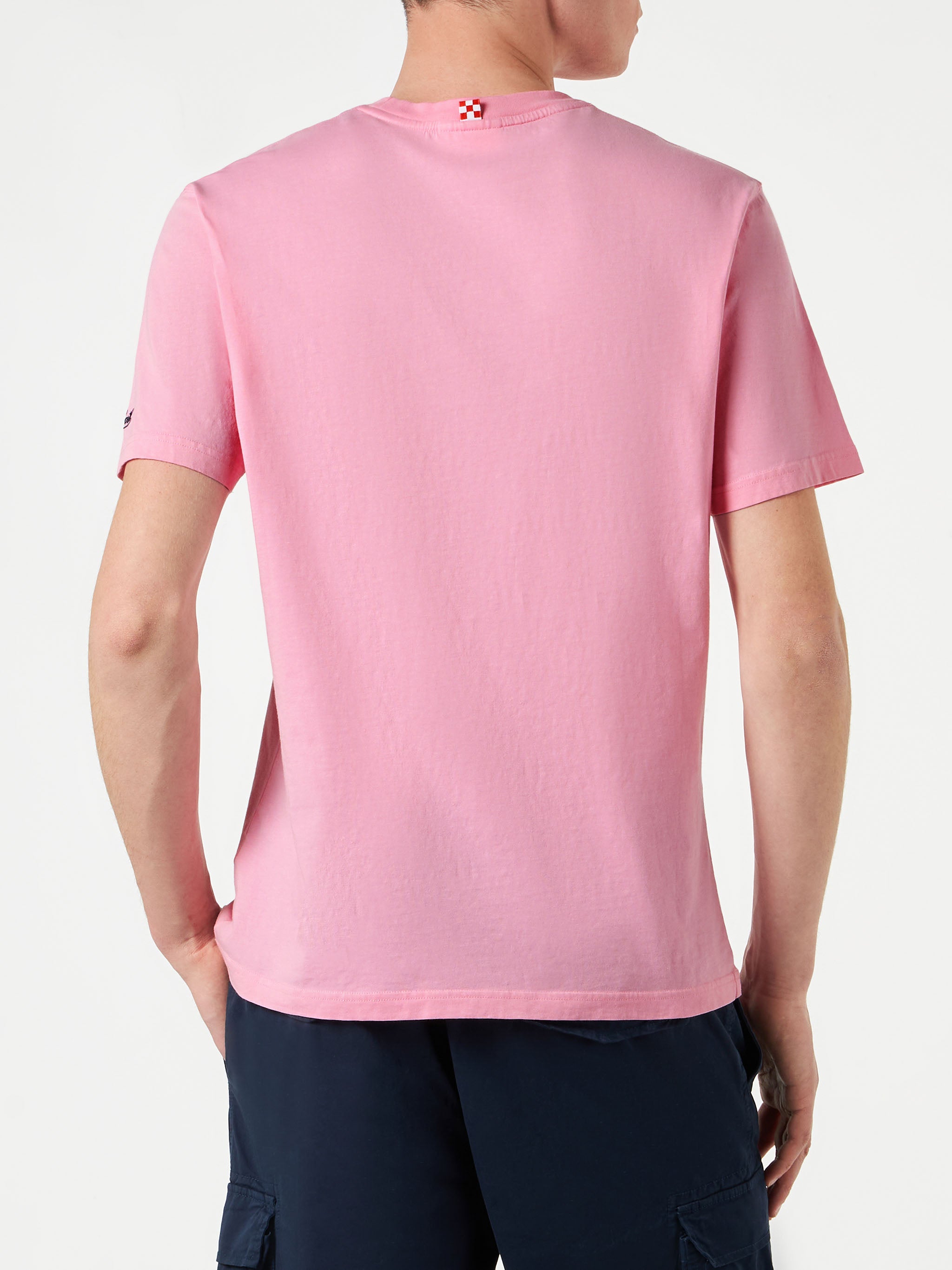 mc2-saint-barth-t-shirt-st-barth-mojito-uomo-rosa-cotone image 4