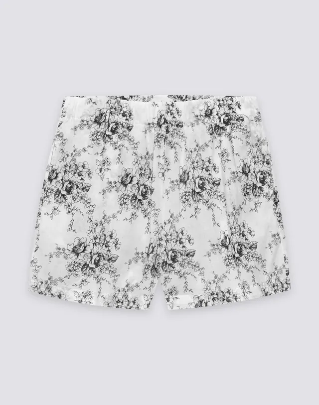 sundek-shorts-donna-vita-elasticata-rose-de-joie-in-voile-di-cotone image 1