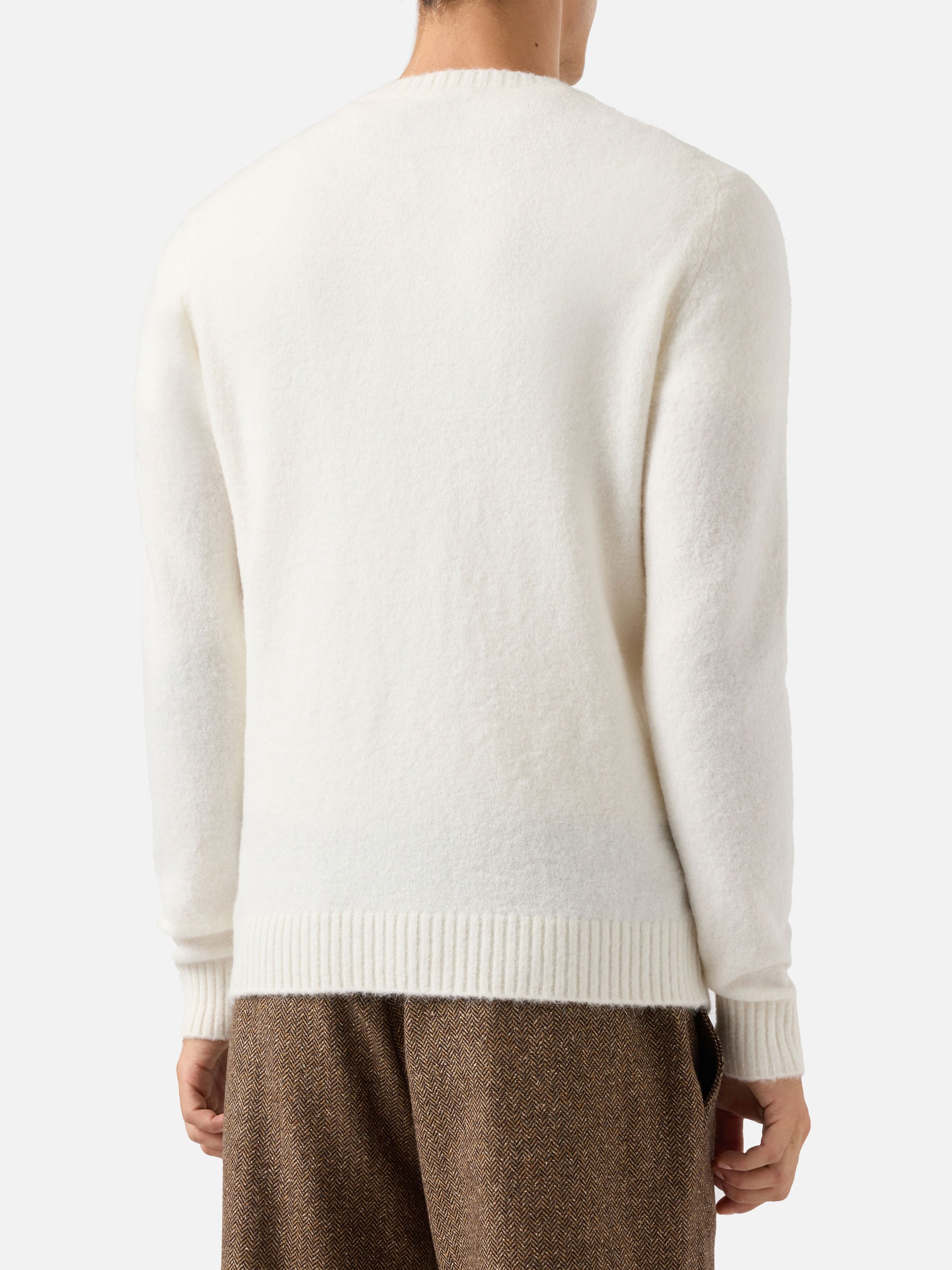 mc2-saint-barth-regent-maglione-girocollo-alpaca-stretch-bianco-uomo image 3