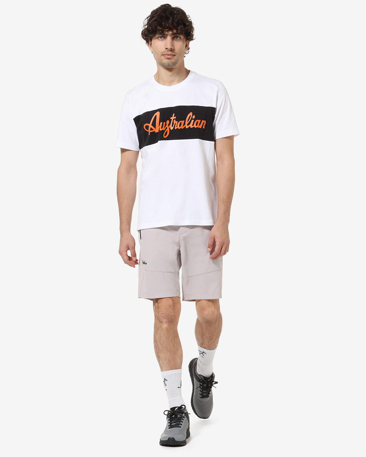 australian-city-short-sportswear-bi-elastico-cenere image 2