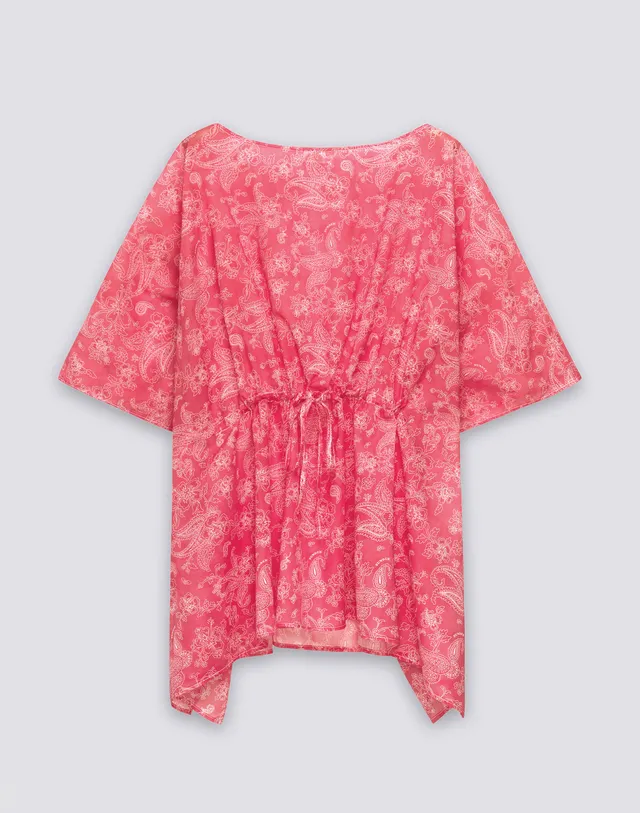 sundek-abito-donna-a-farfalla-hibi-paisley-con-coulisse-in-vita image 1