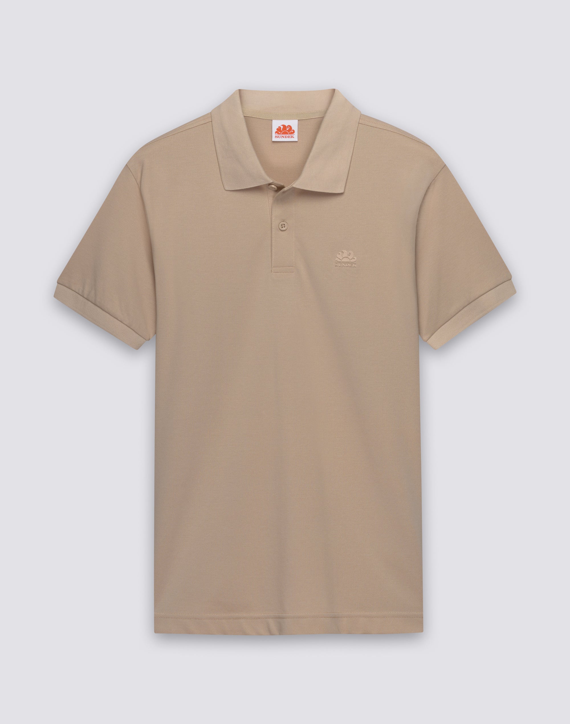 sundek-brice-polo-uomo-in-cotone-piquet-con-colletto-e-polsini-rigati image 1