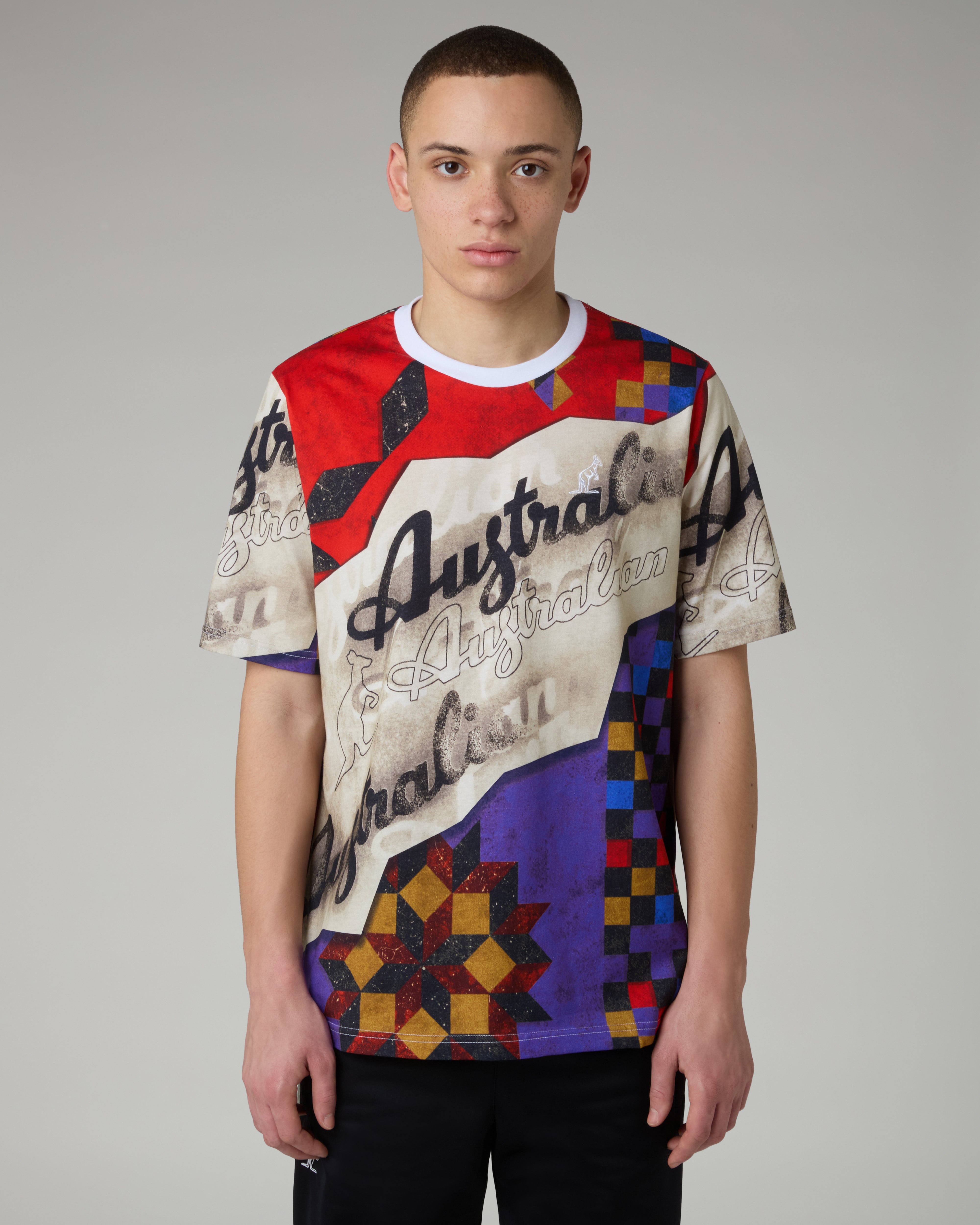 australian-new-ego-cotton-t-shirt-maglietta-cotone image 1