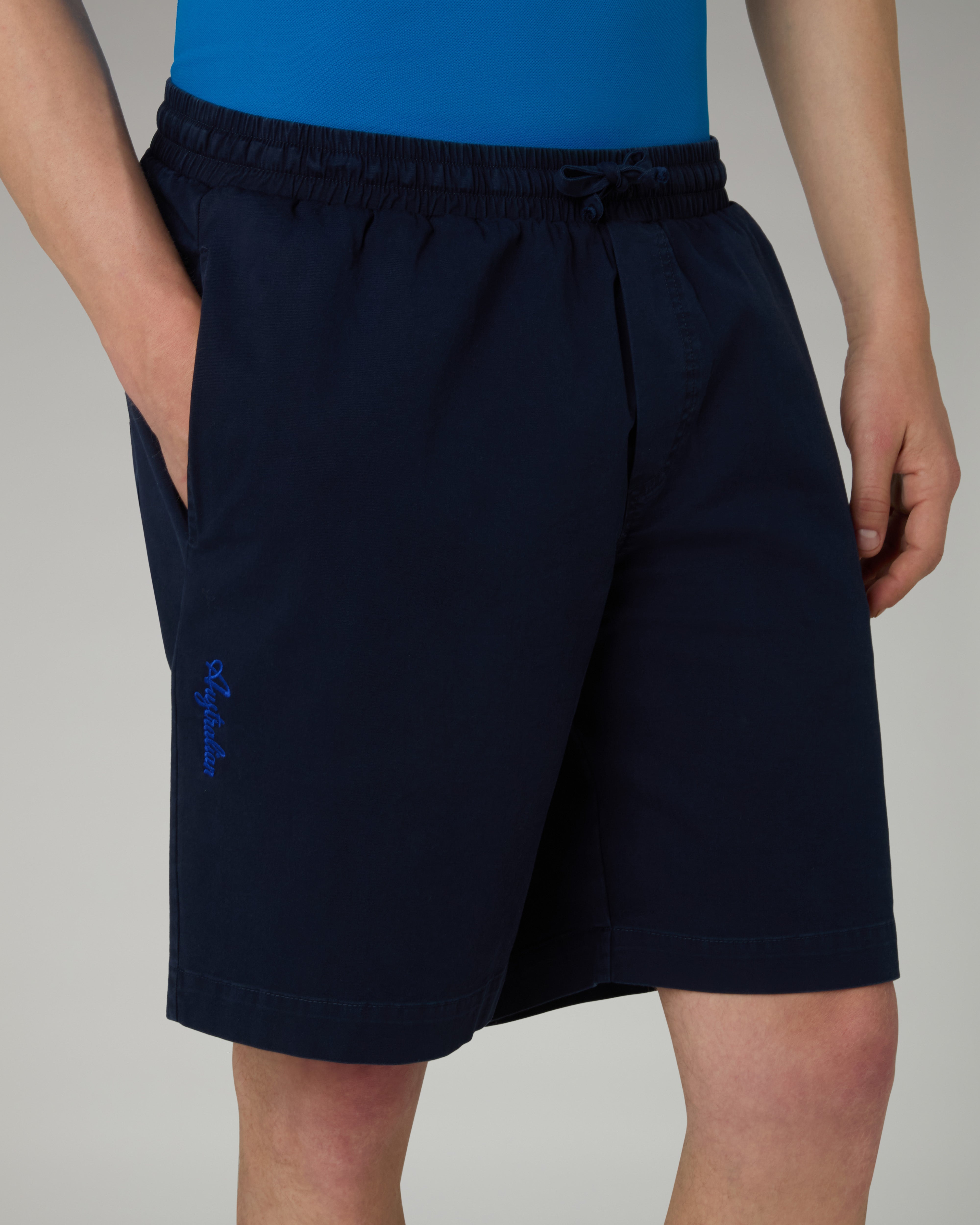 australian-doric-twill-short-short-in-cotton-twill-eclipse-blue image 5