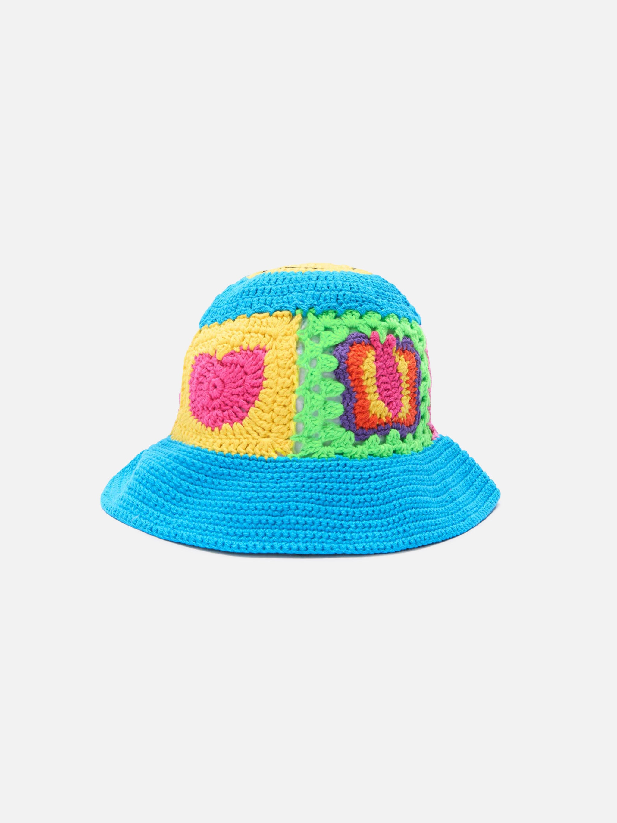 mc2-saint-barth-cappello-crochet-jr-multicolor-piastrelle-bambina image 3