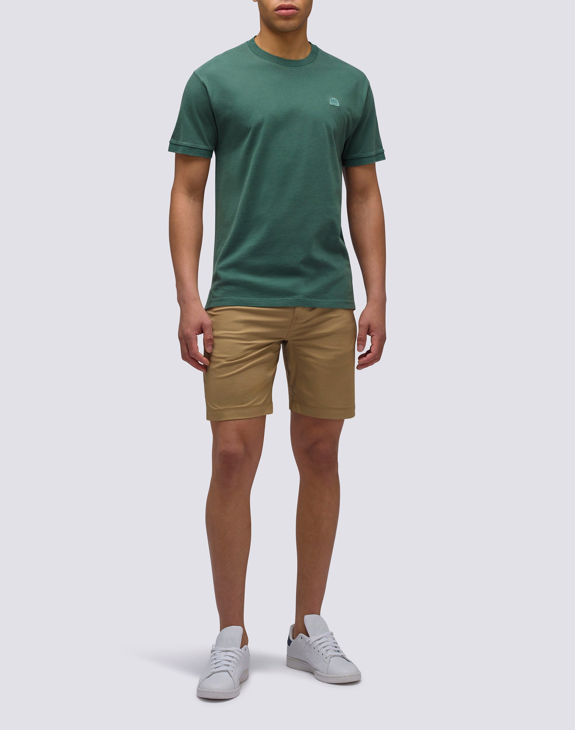 sundek-t-shirt-new-dey-girocollo-tinto-capo-con-logo-t-shirt-uomo image 3