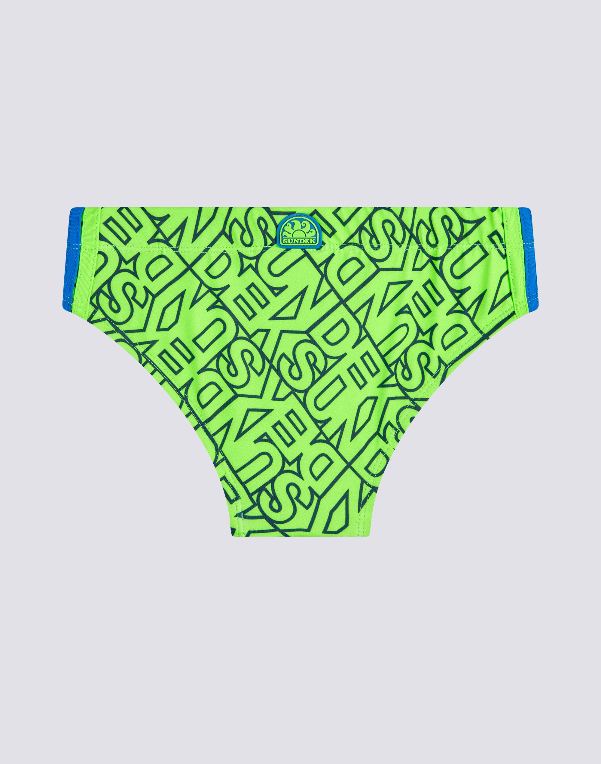 sundek-slip-mare-mini-bambino-diwalter-stampa-mystere-in-nylon-econyl image 2