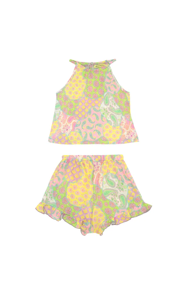 4giveness-cachemire-pastel-completo-neonata-top-e-pantaloncino image 1