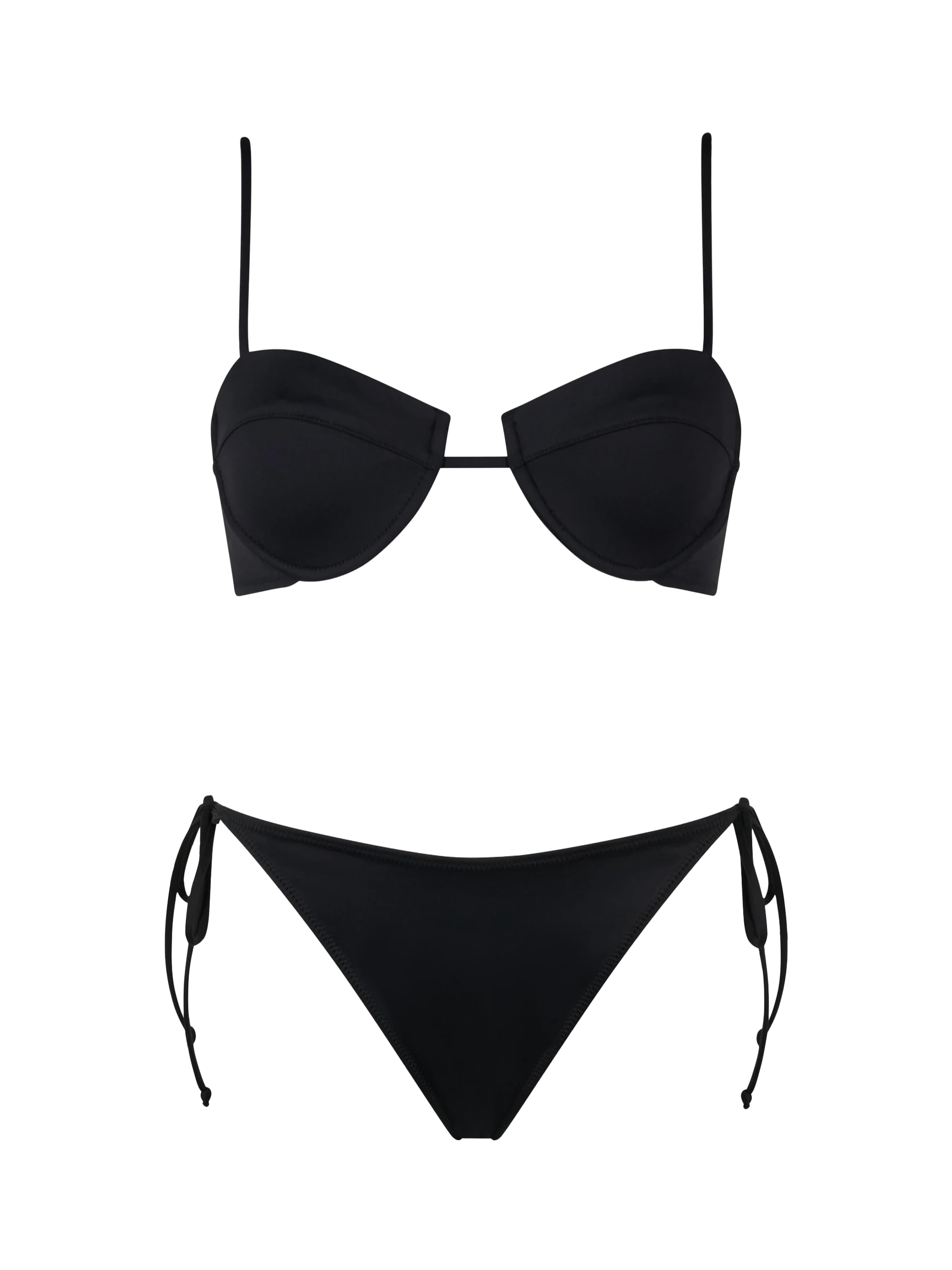 mc2-saint-barth-bikini-salina-virgo-bralette-ferretto-nero-da-donna image 1